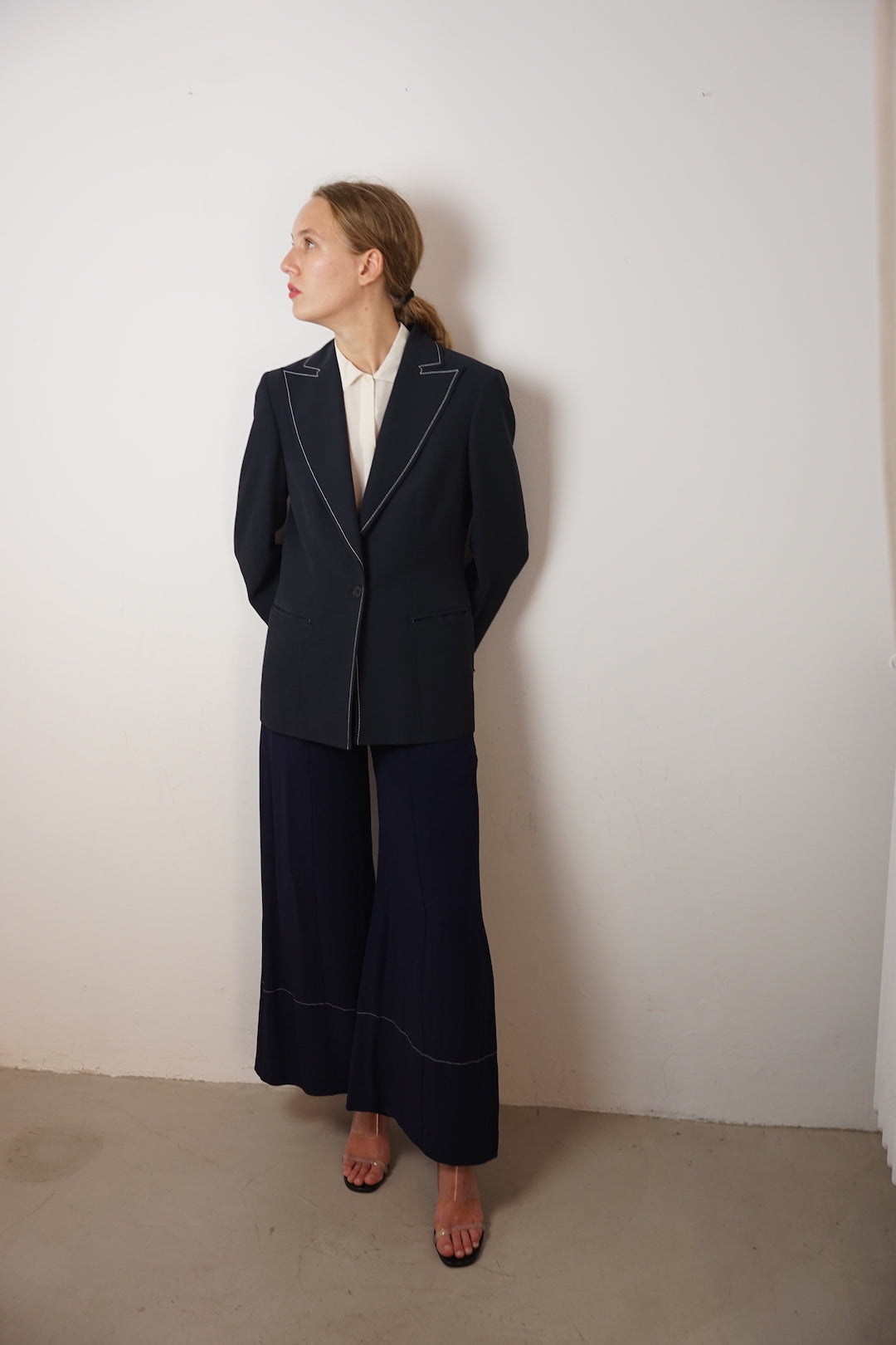 Gianfranco Ferrè navy blazer