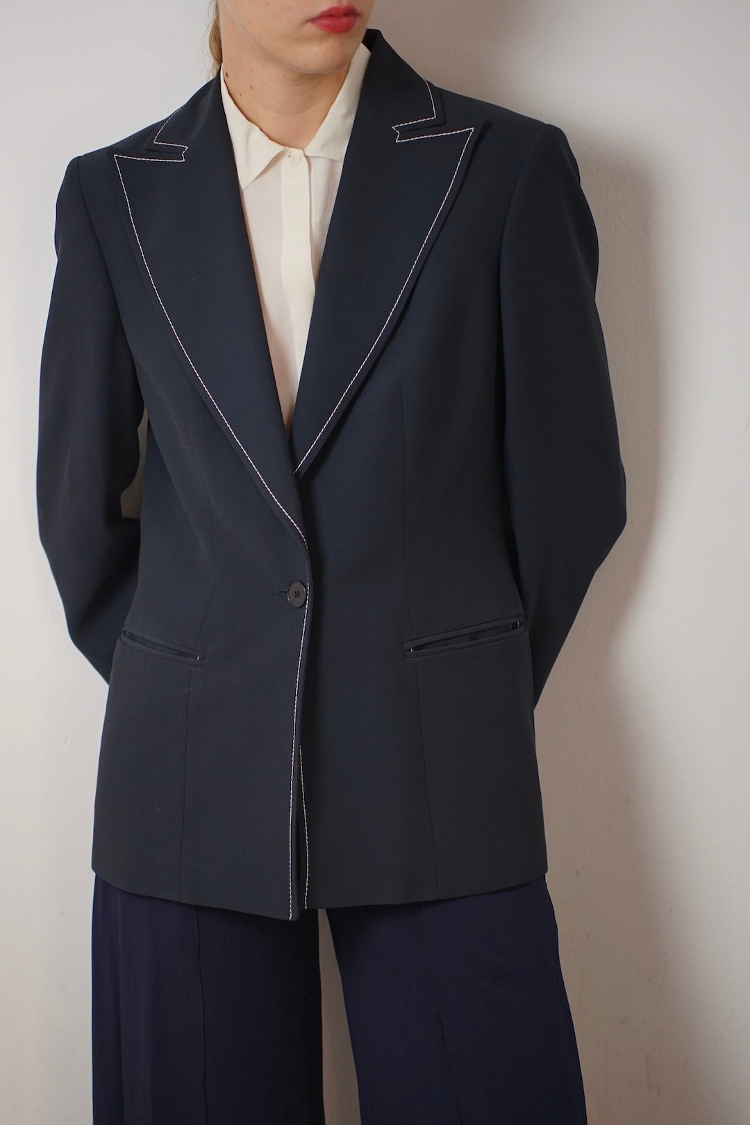 Gianfranco Ferrè navy blazer