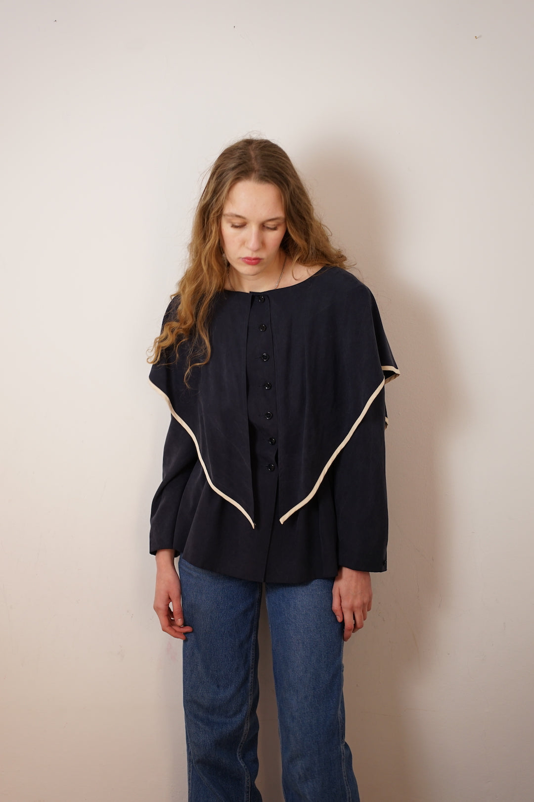 Big collar shirt