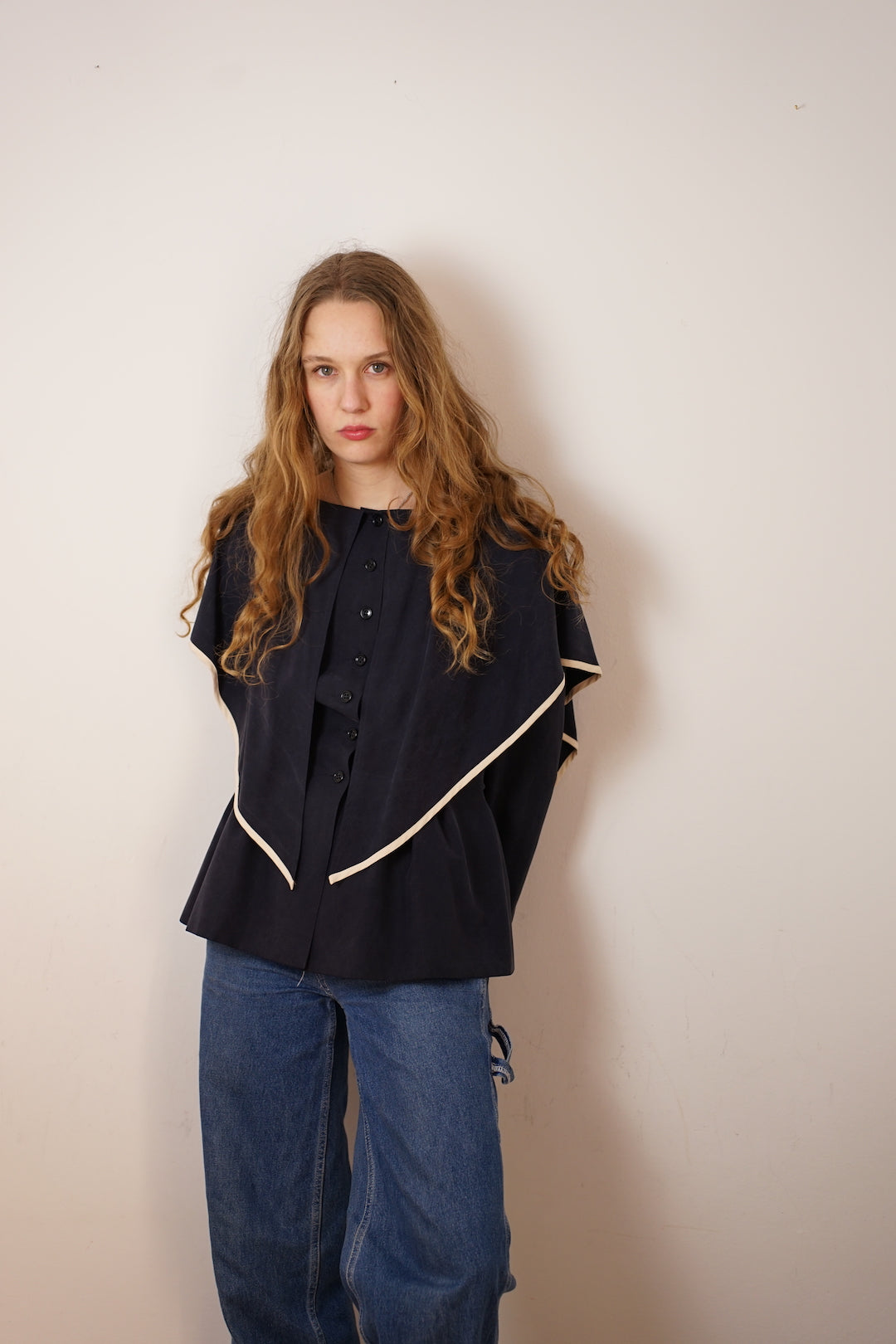 Big collar shirt