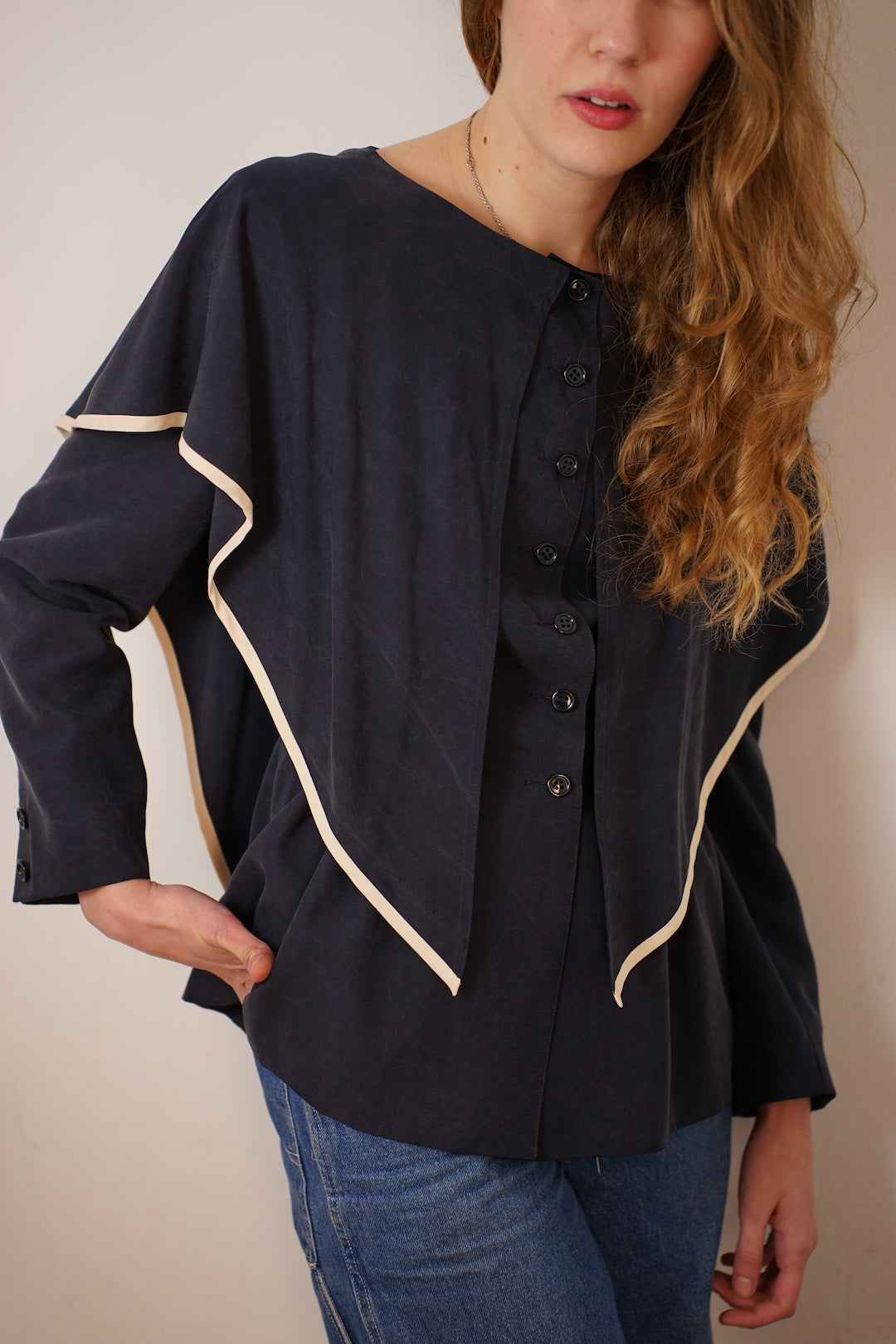 Big collar shirt