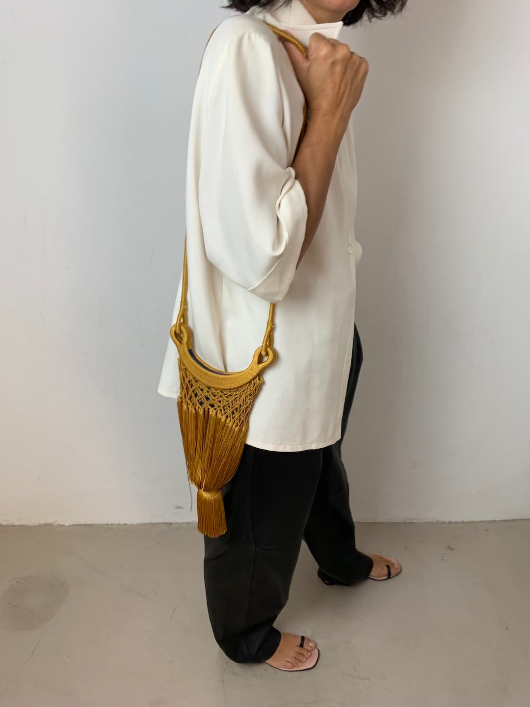 Giorgio Armani fringe bag