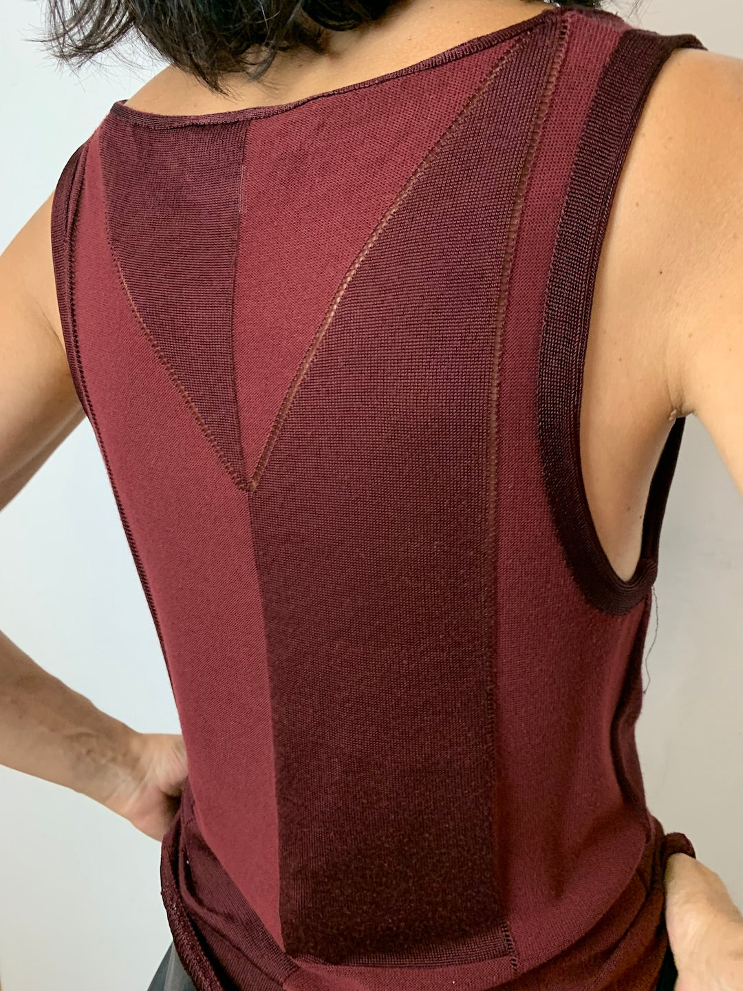 Yves Saint Laurent Rive Gauche knitted top
