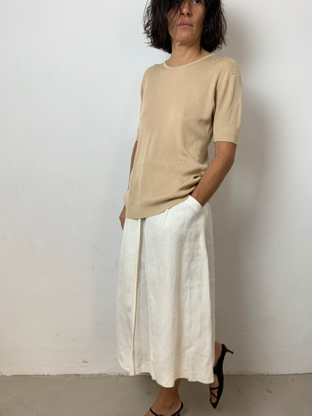 Massimo Rebecchi ribbed tee