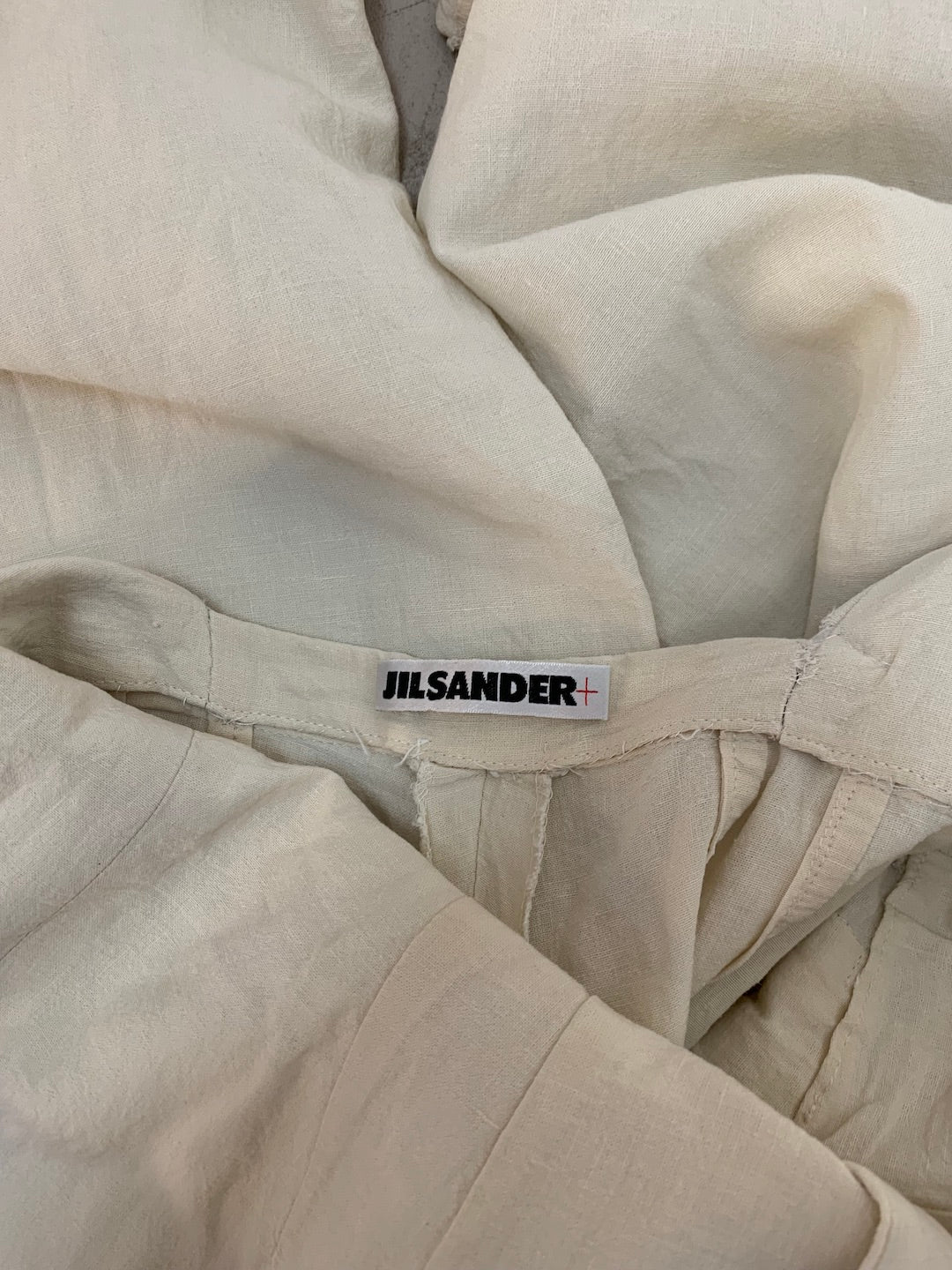 Jil Sander white jumpsuit