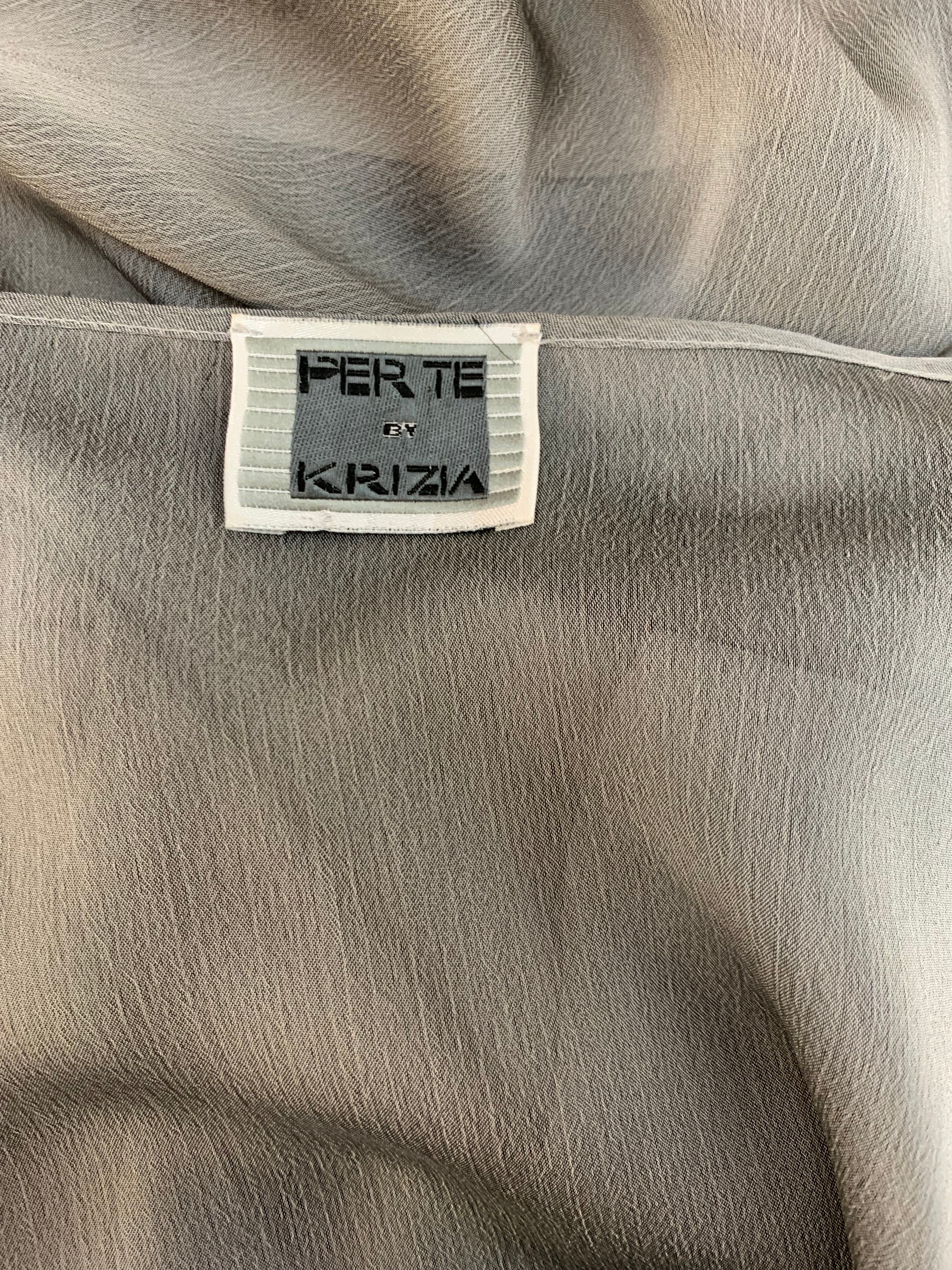 Vintage Krizia long blouse