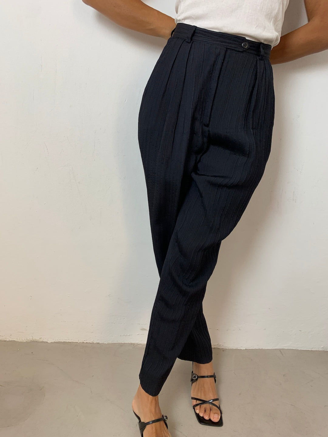 Giorgio Armani pleated pant