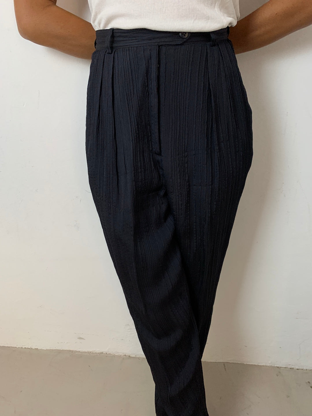 Giorgio Armani pleated pant