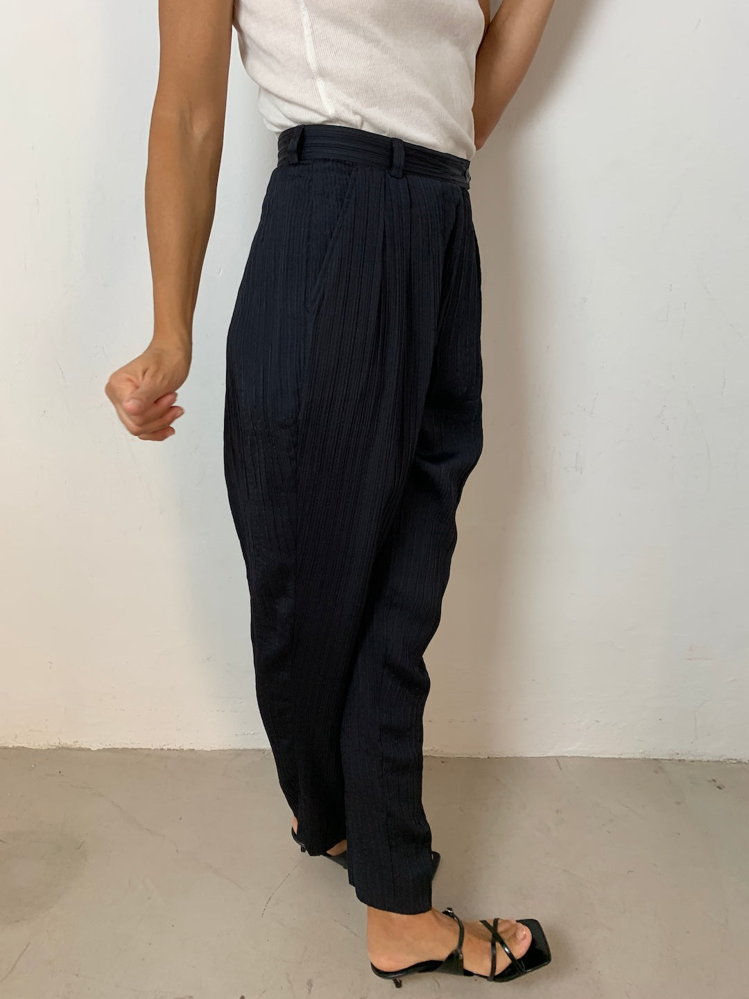 Giorgio Armani pleated pant