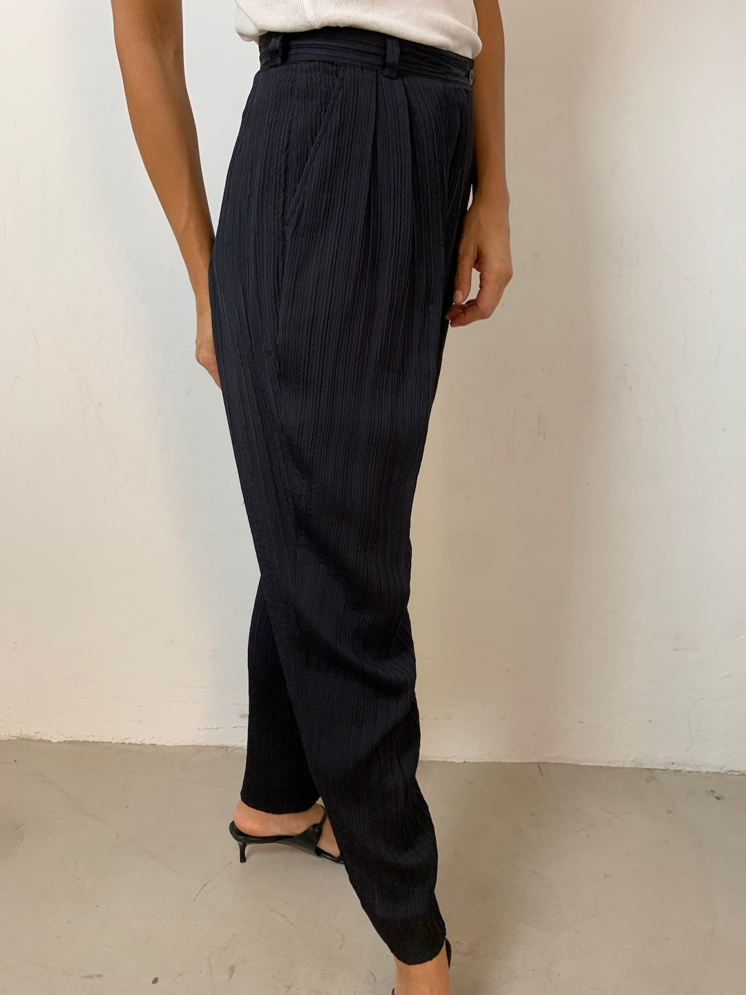 Giorgio Armani pleated pant