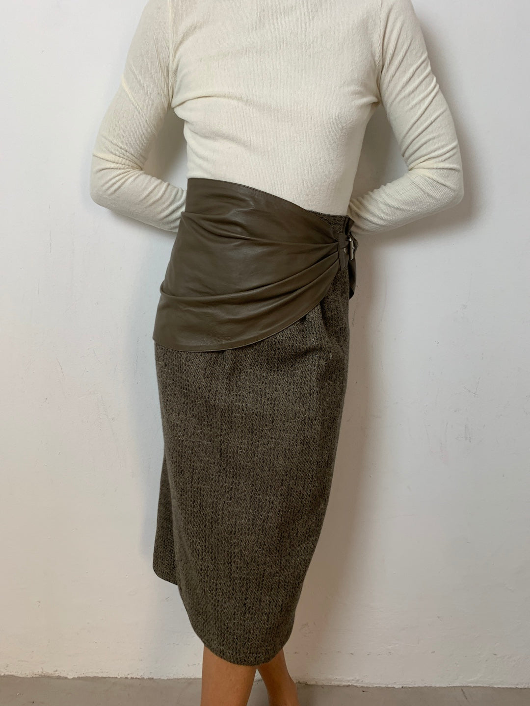 Genny wool skirt