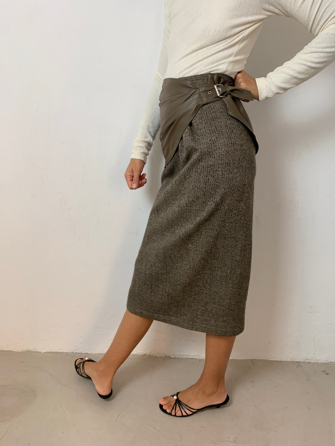Genny wool skirt