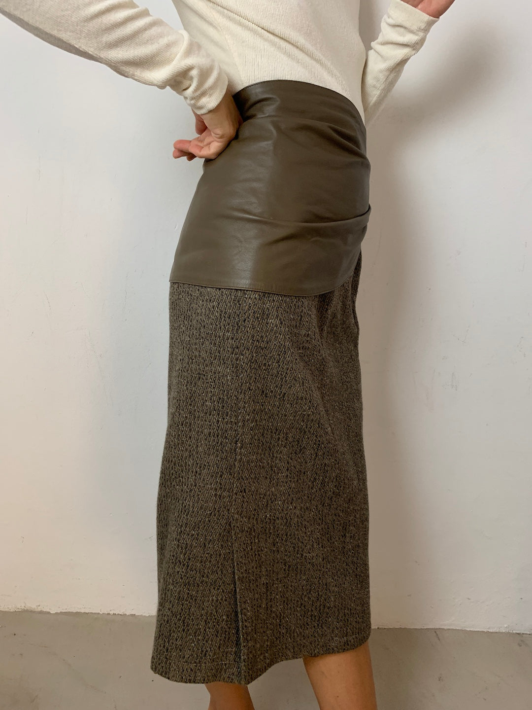 Genny wool skirt