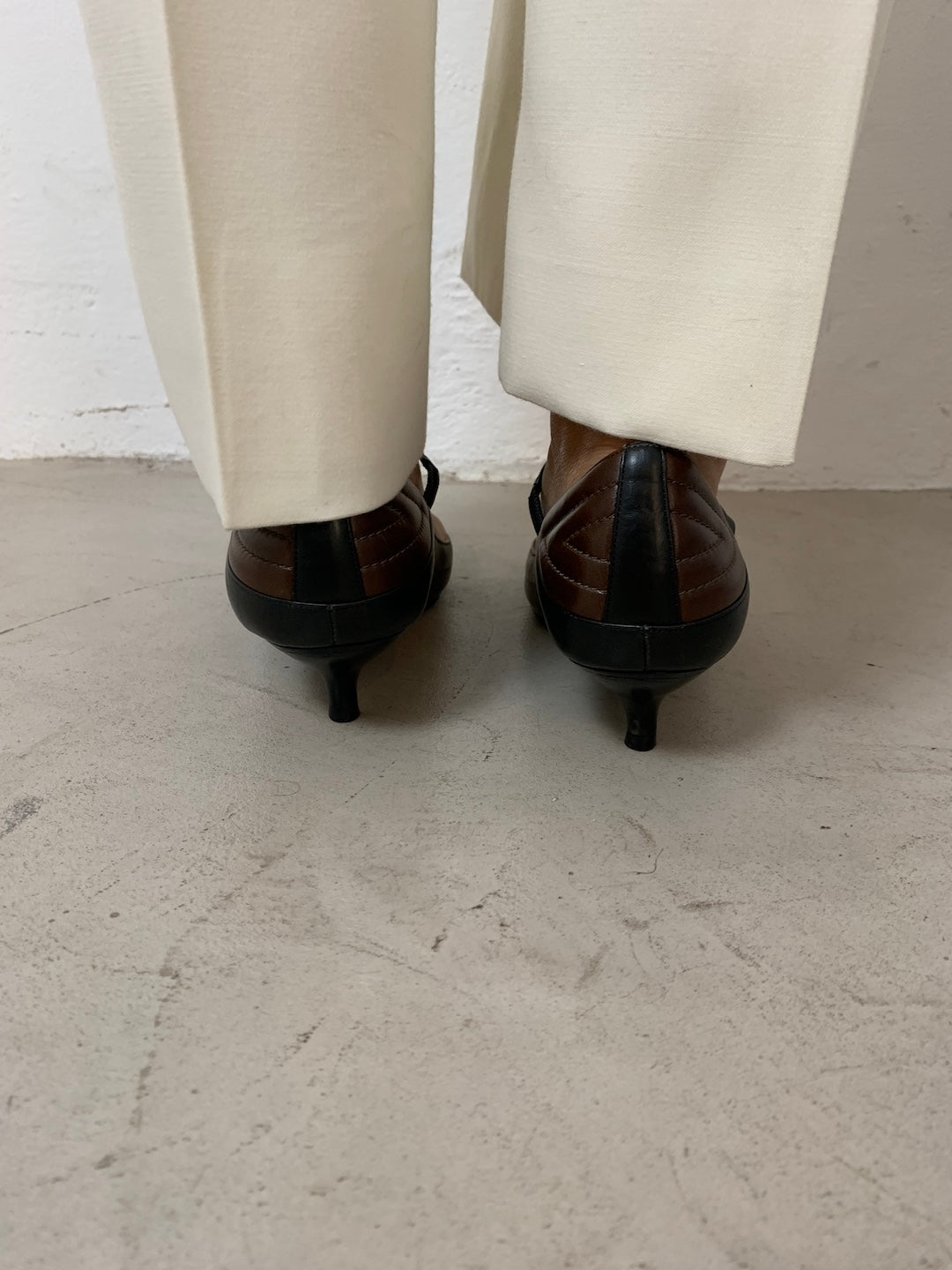 Hermès kitten heel shoes