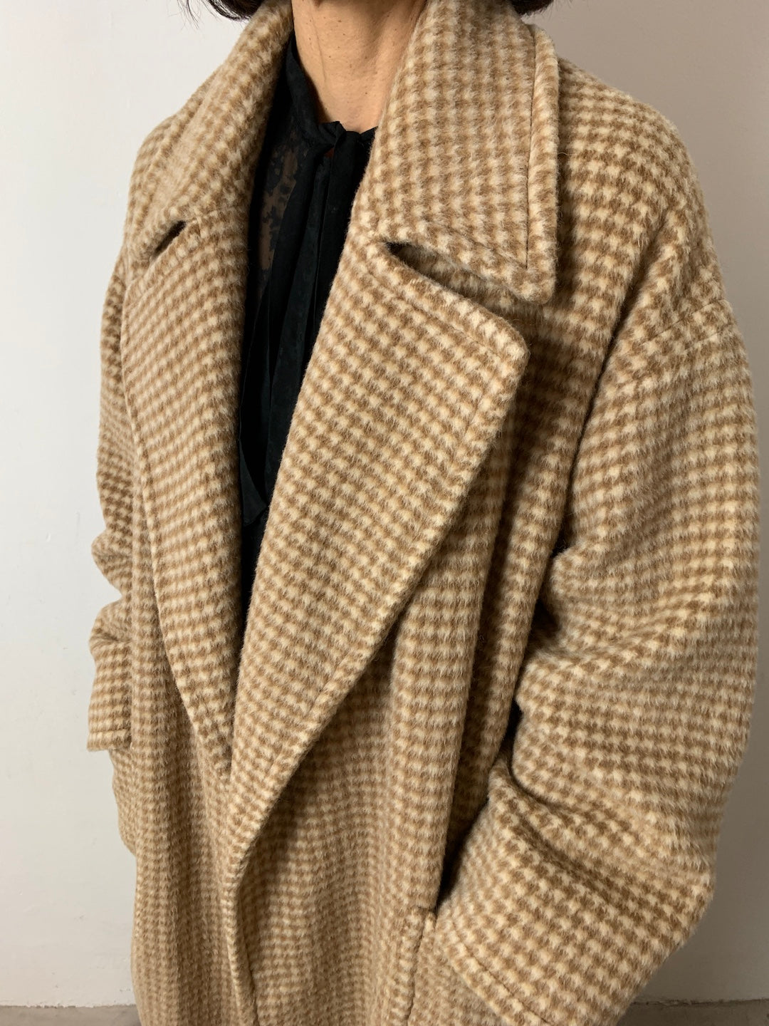 Genny alpaca mohair coat