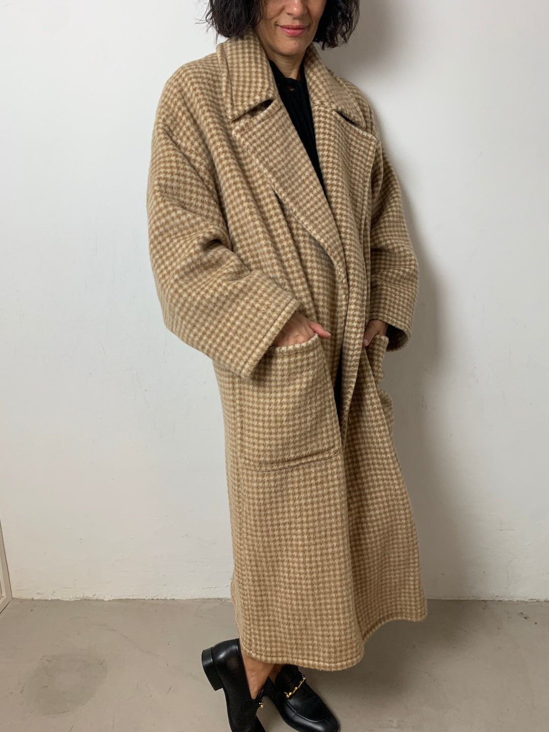 Genny alpaca mohair coat