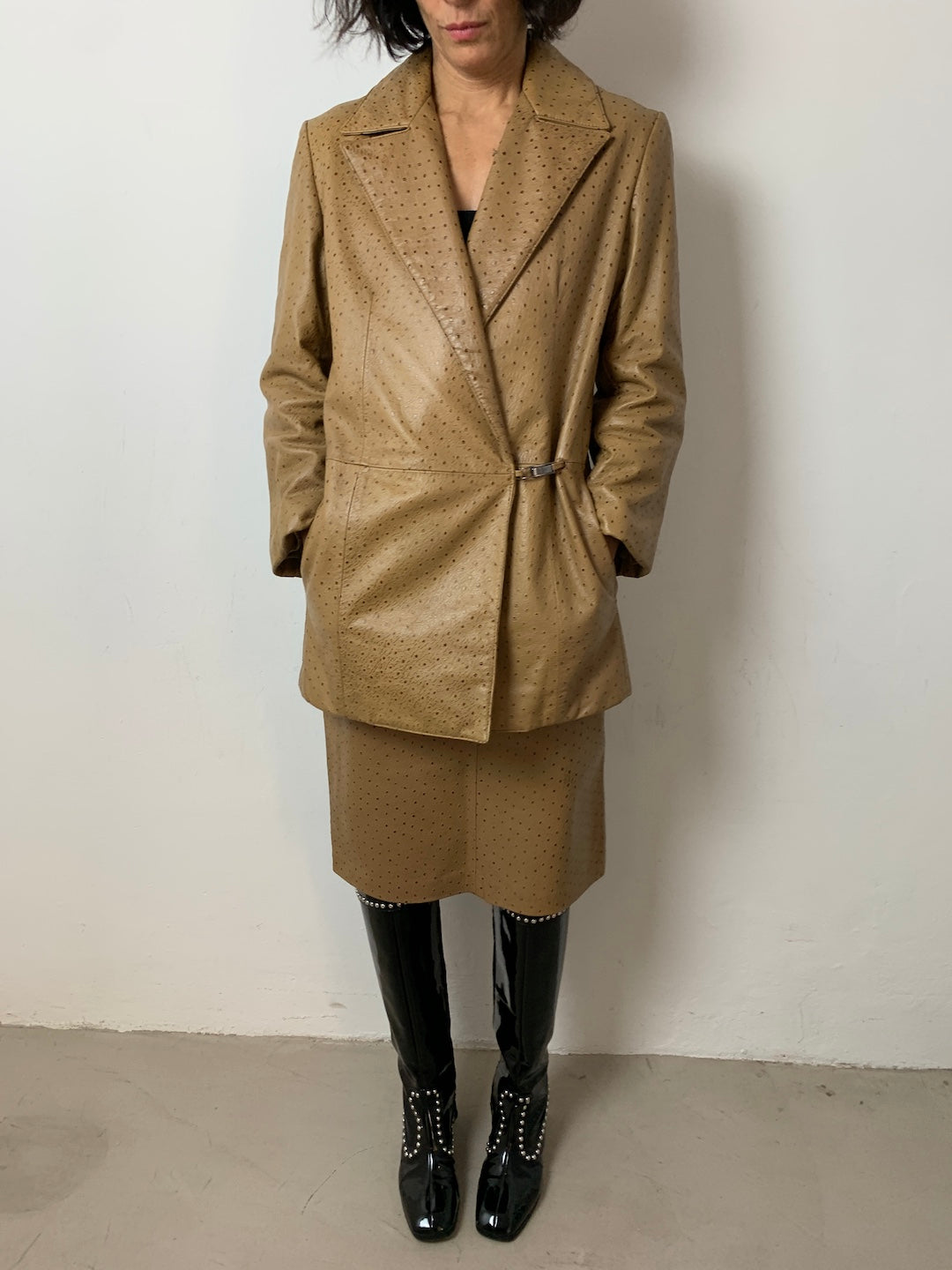 Vintage leather set