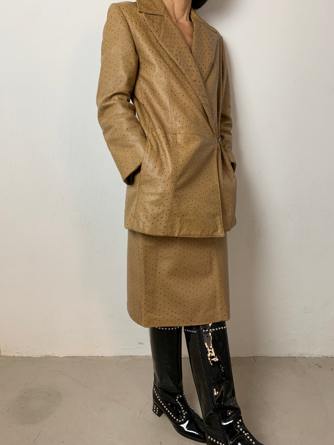 Vintage leather set
