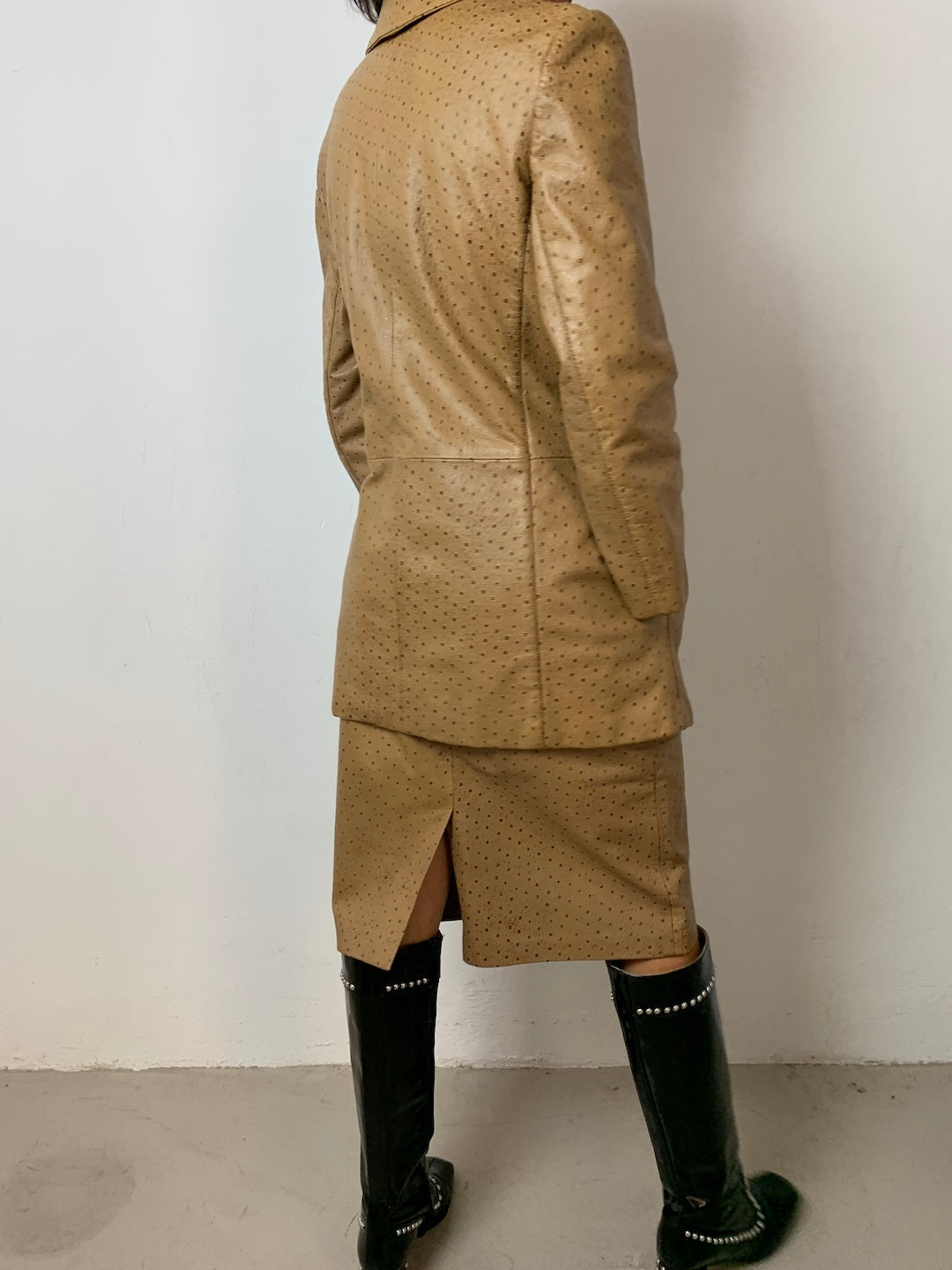 Vintage leather set