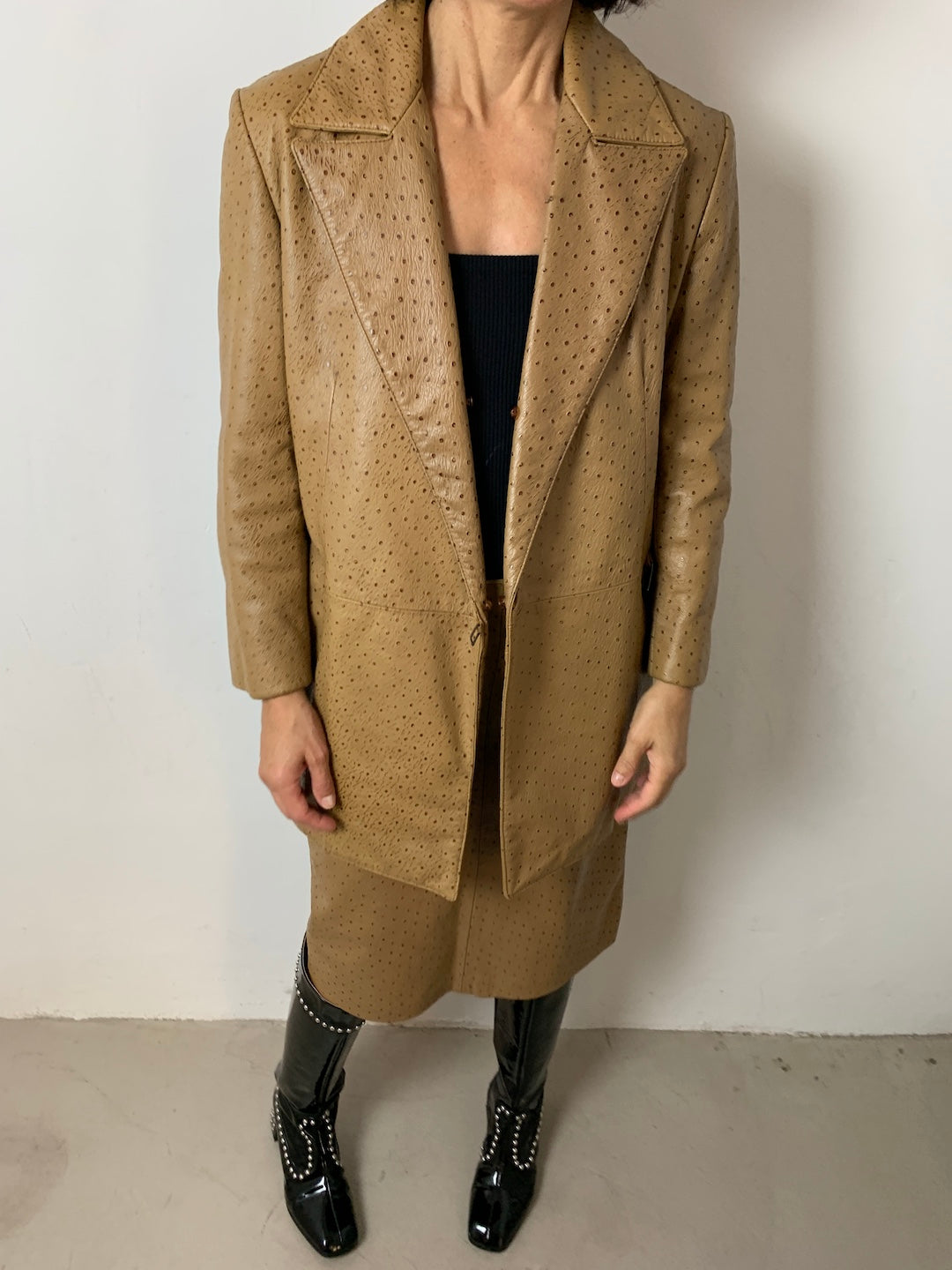 Vintage leather set