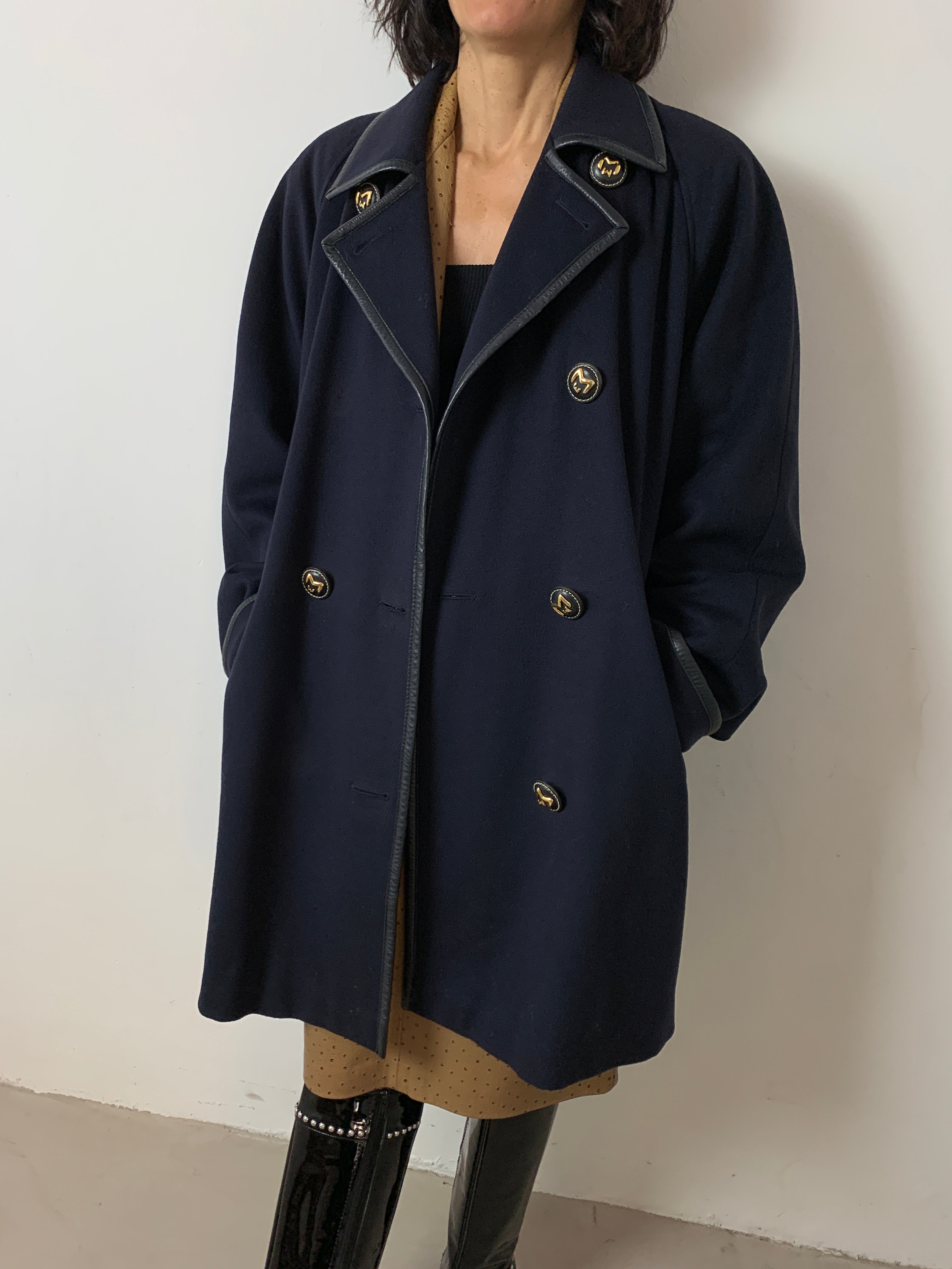 Max mara navy coat