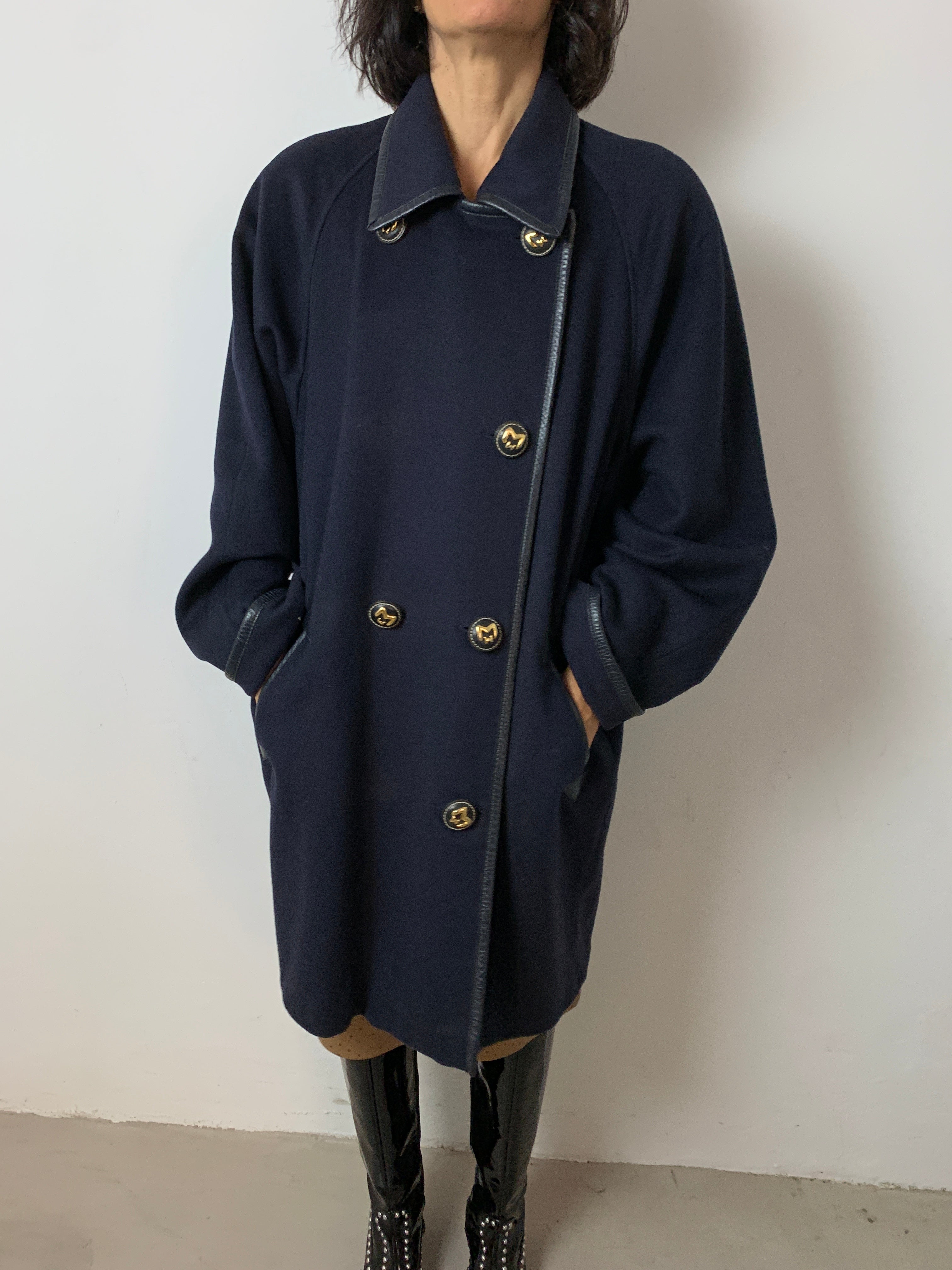 Max mara navy coat