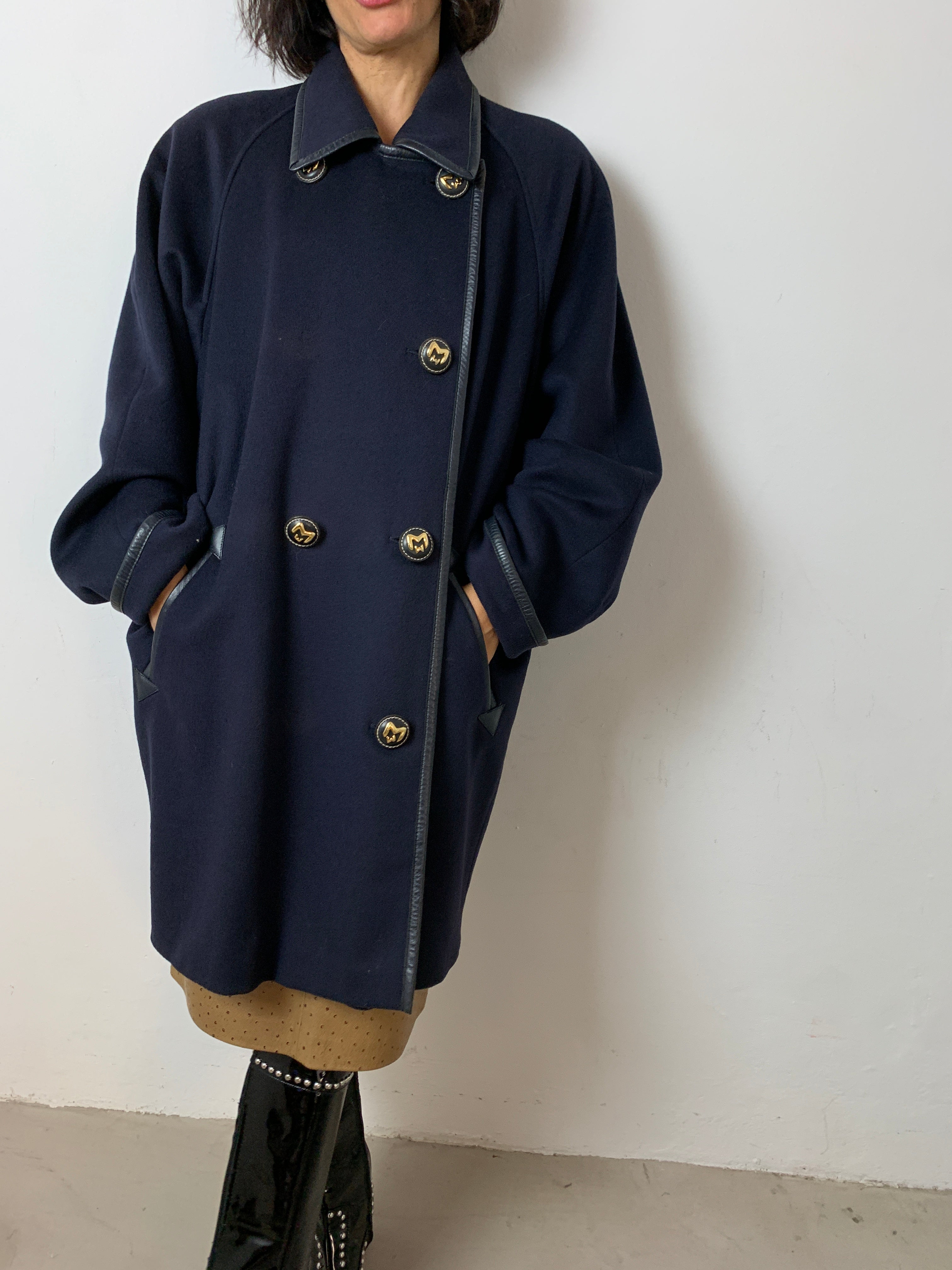 Max mara navy coat