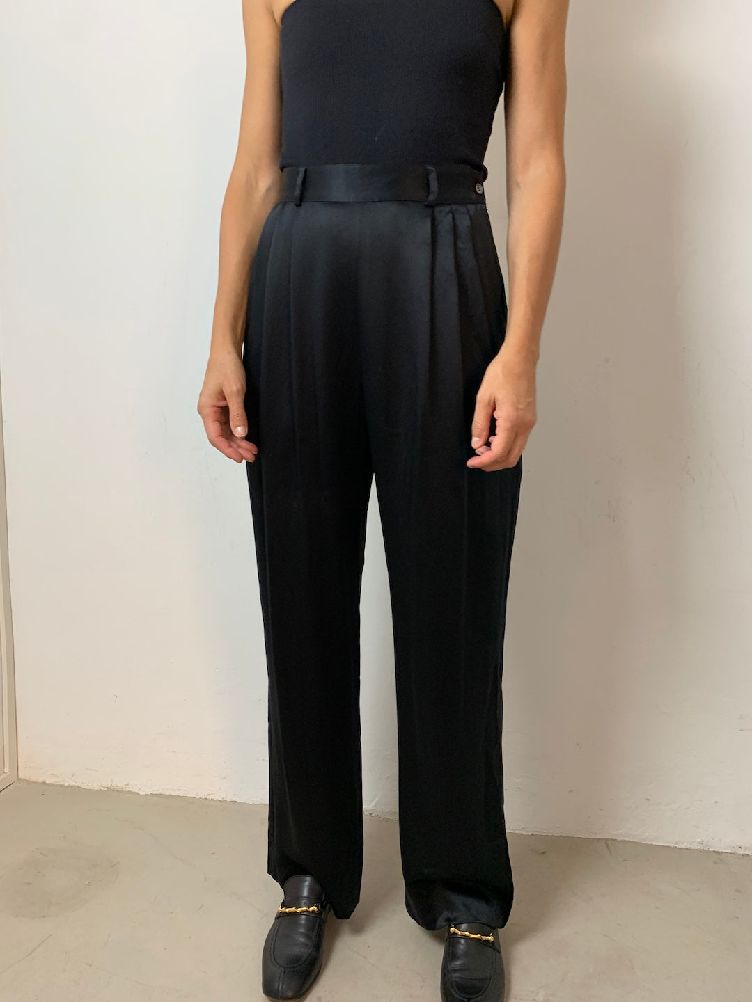 Luciano Soprani silk pant