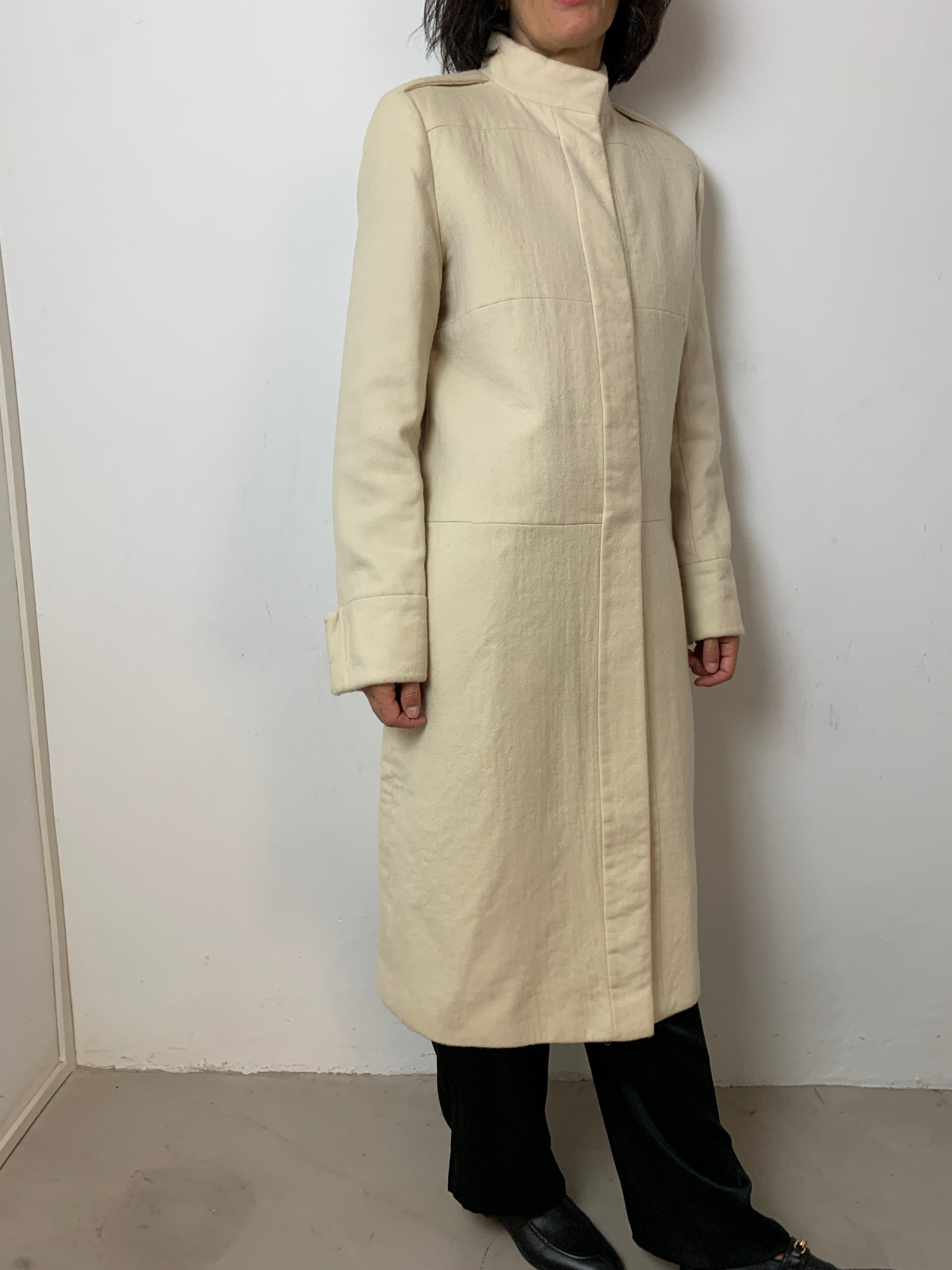 Jil Sander cream coat