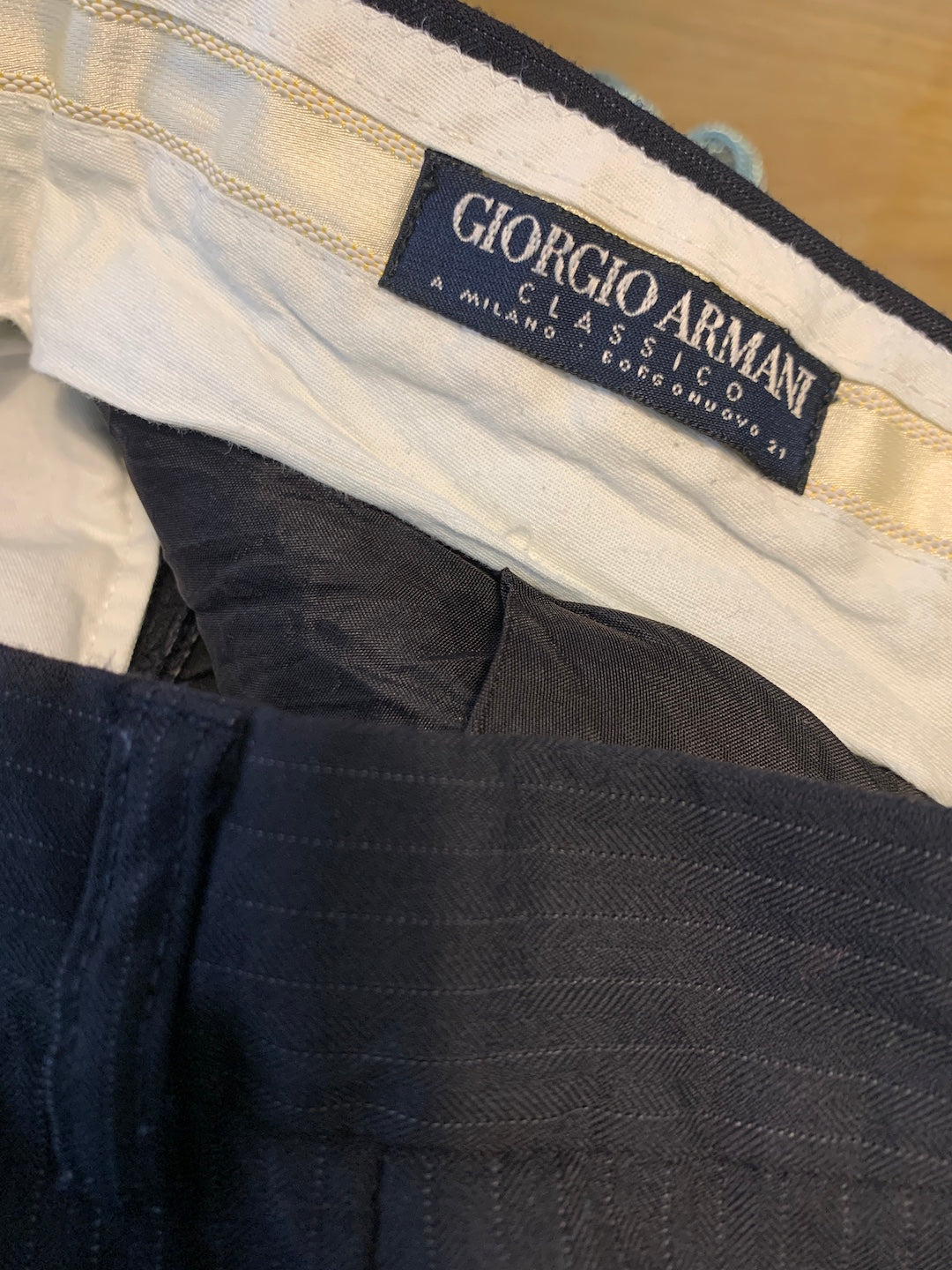 Giorgio Armani classic man pant