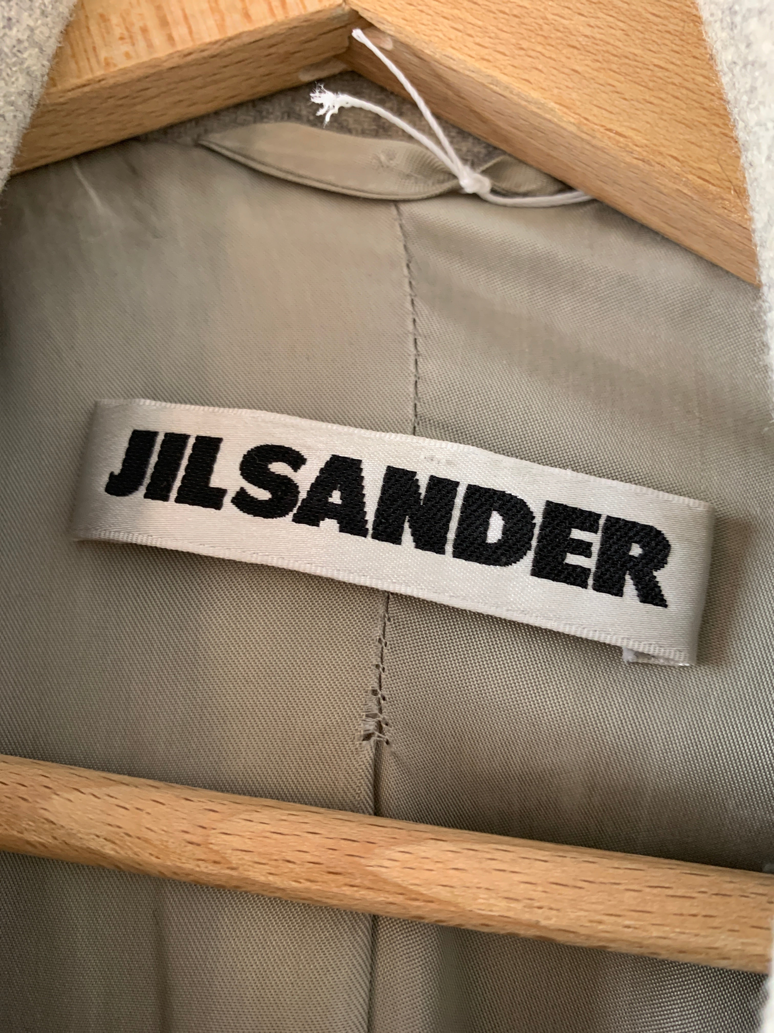 Jil Sander minimal coat