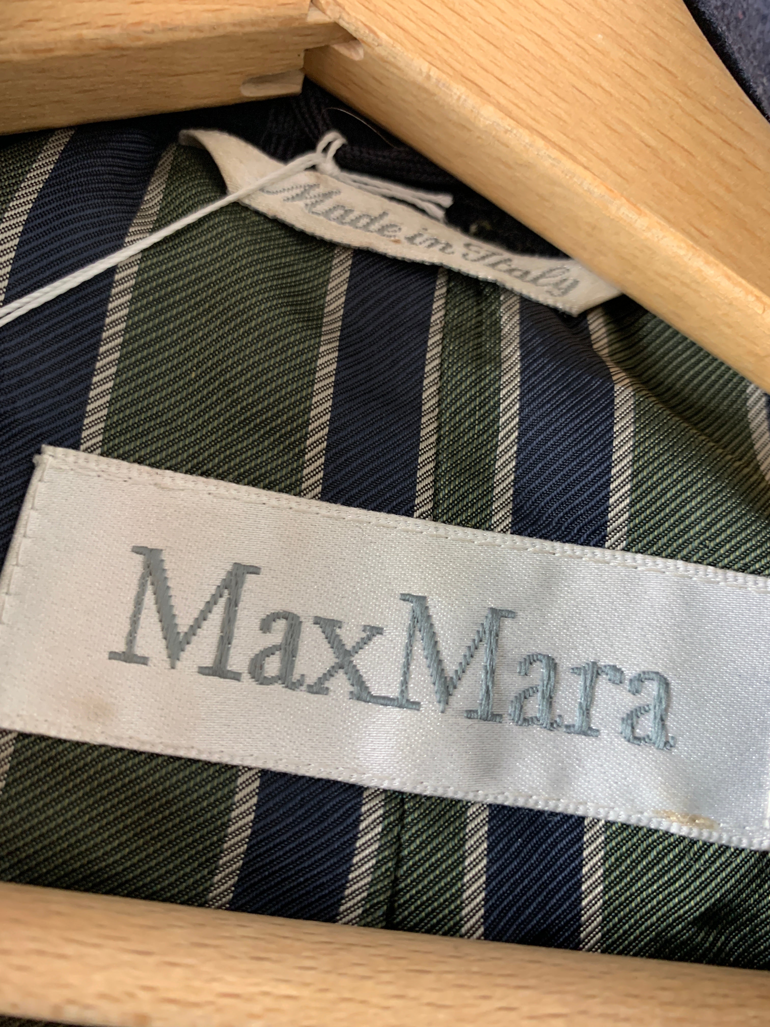 Max mara navy coat