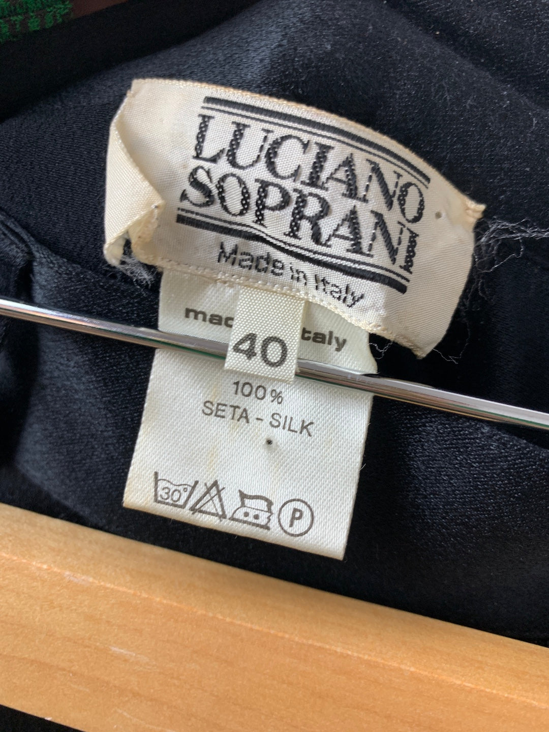 Luciano Soprani silk pant
