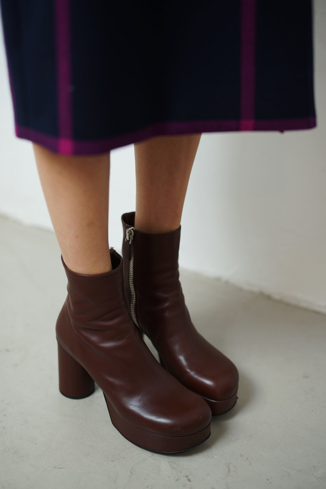Jil Sander platform boots