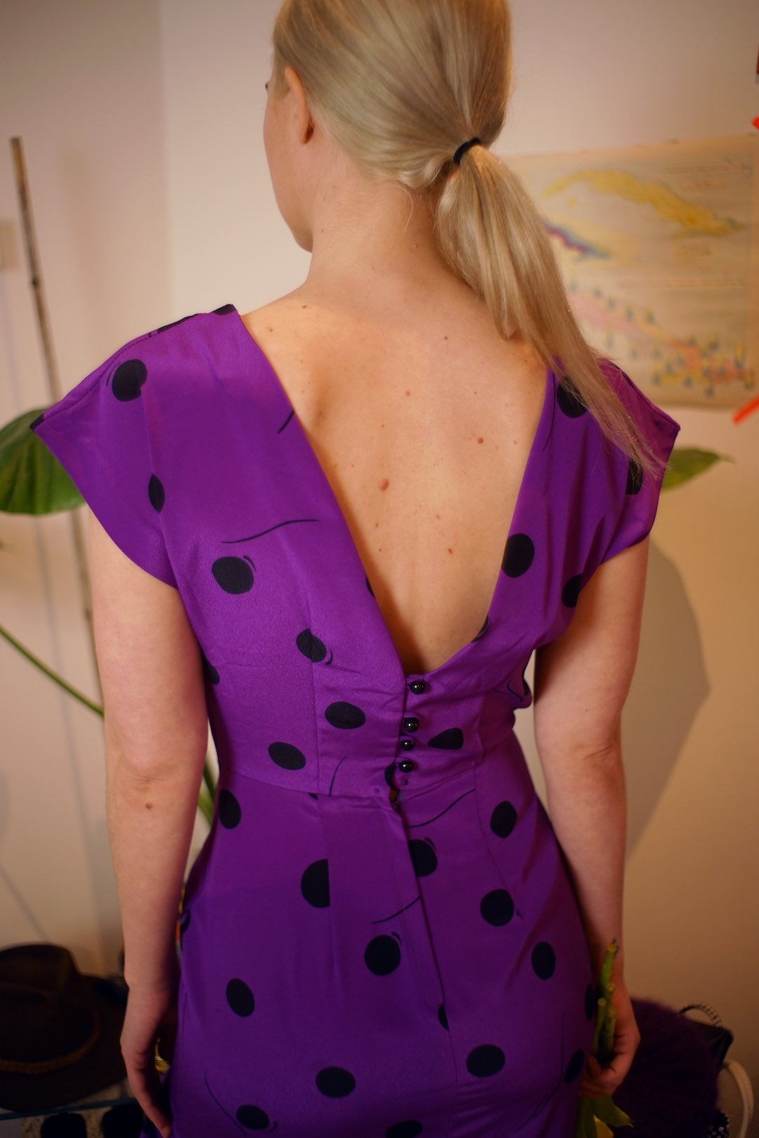 Vintage flamenco vibe printed dress