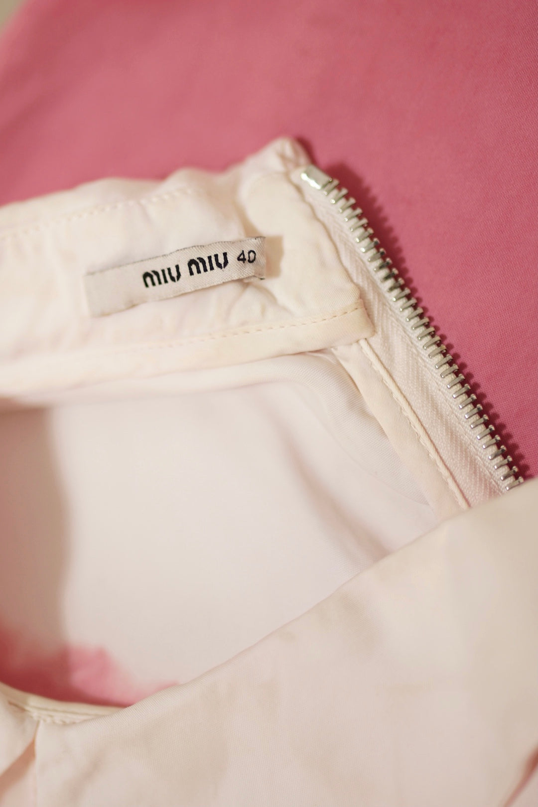 Miu Miu tie dye dress