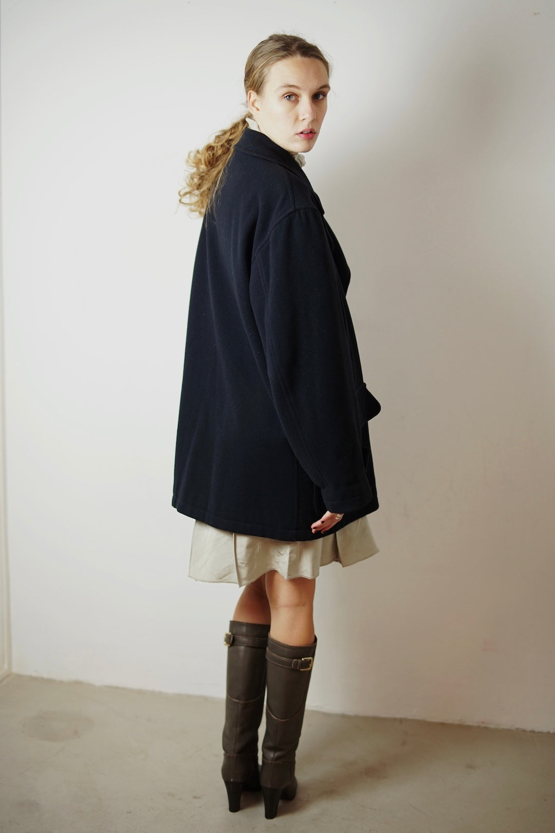 Vintage oversized caban