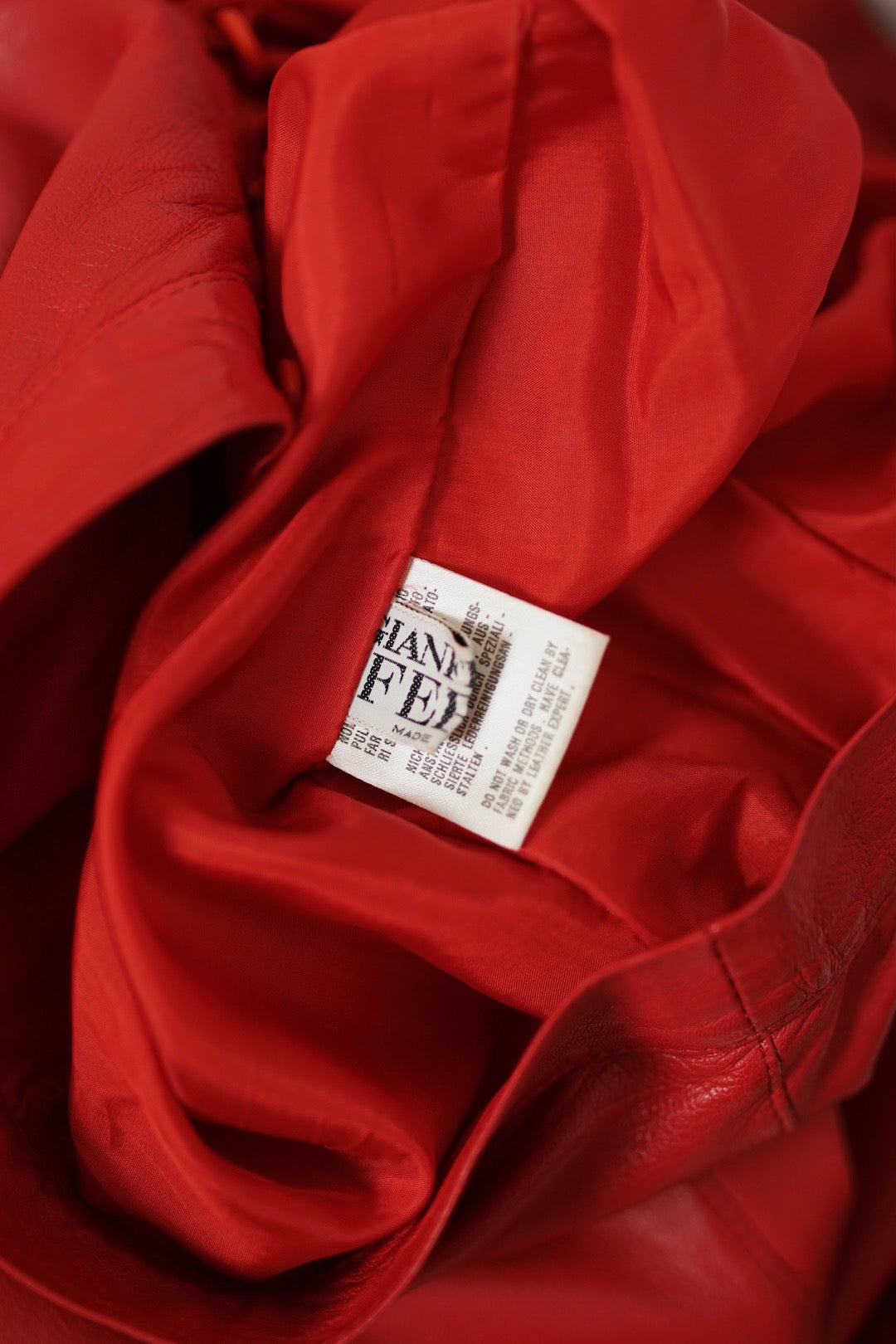 Gianfranco Ferrè leather pant