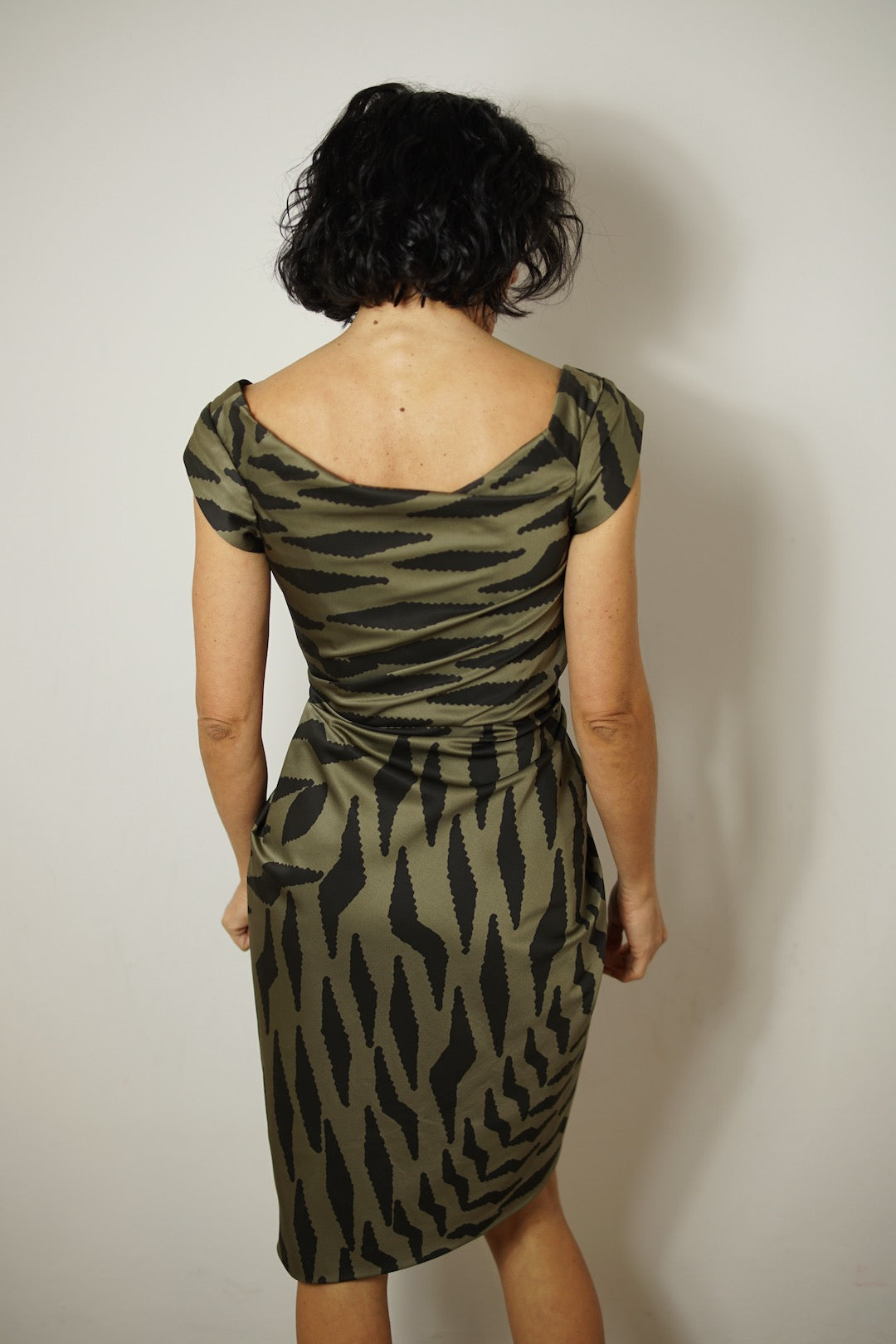 Vivienne Westwood printed corset dress