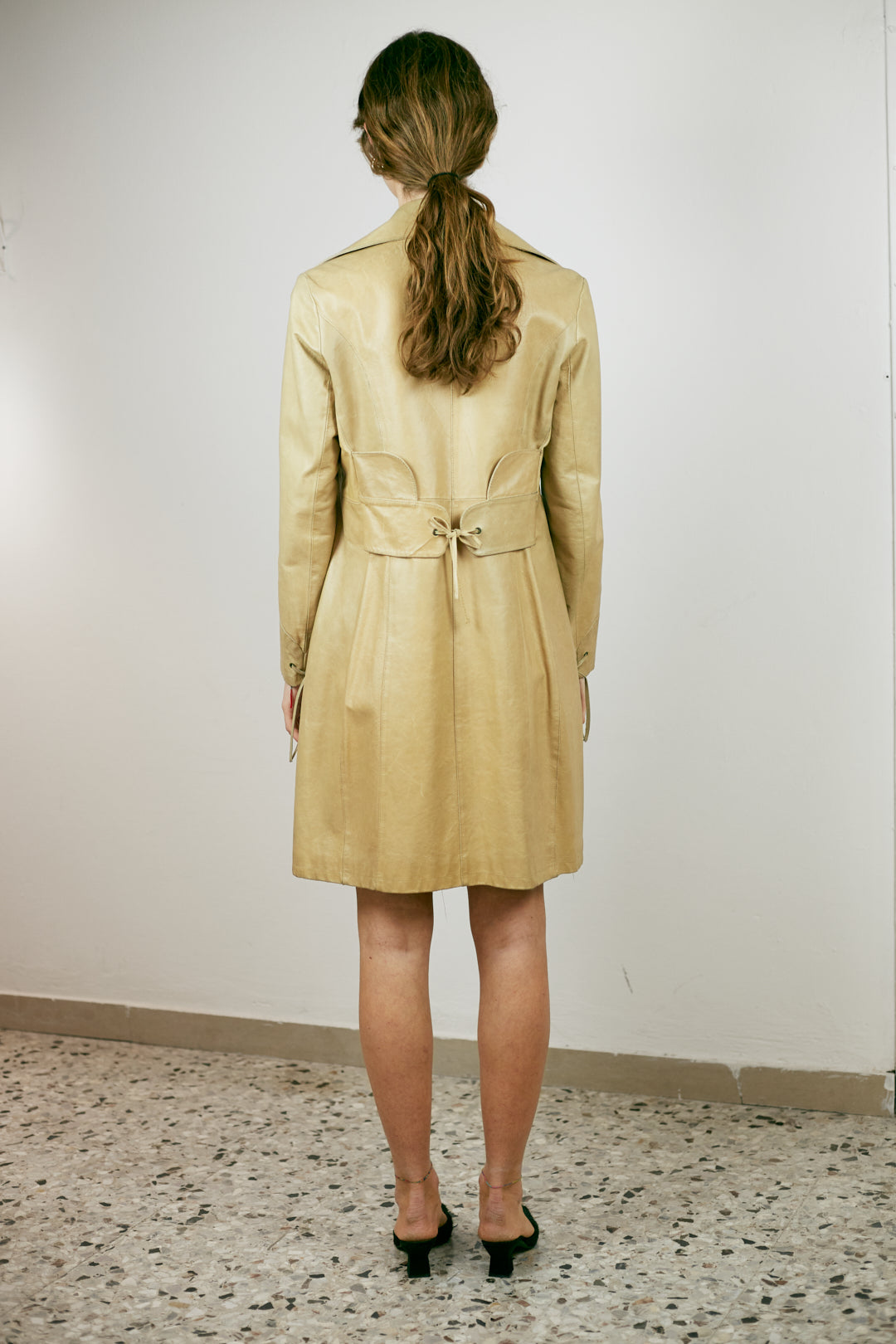 Vintage leather coat