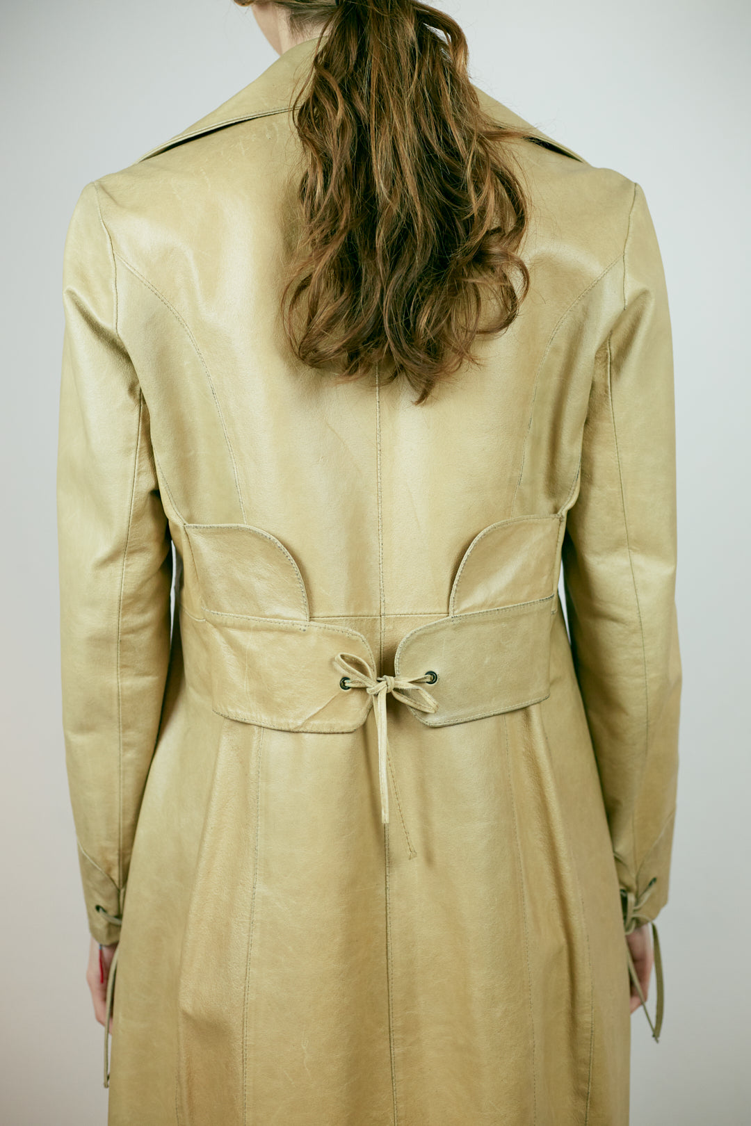 Vintage leather coat
