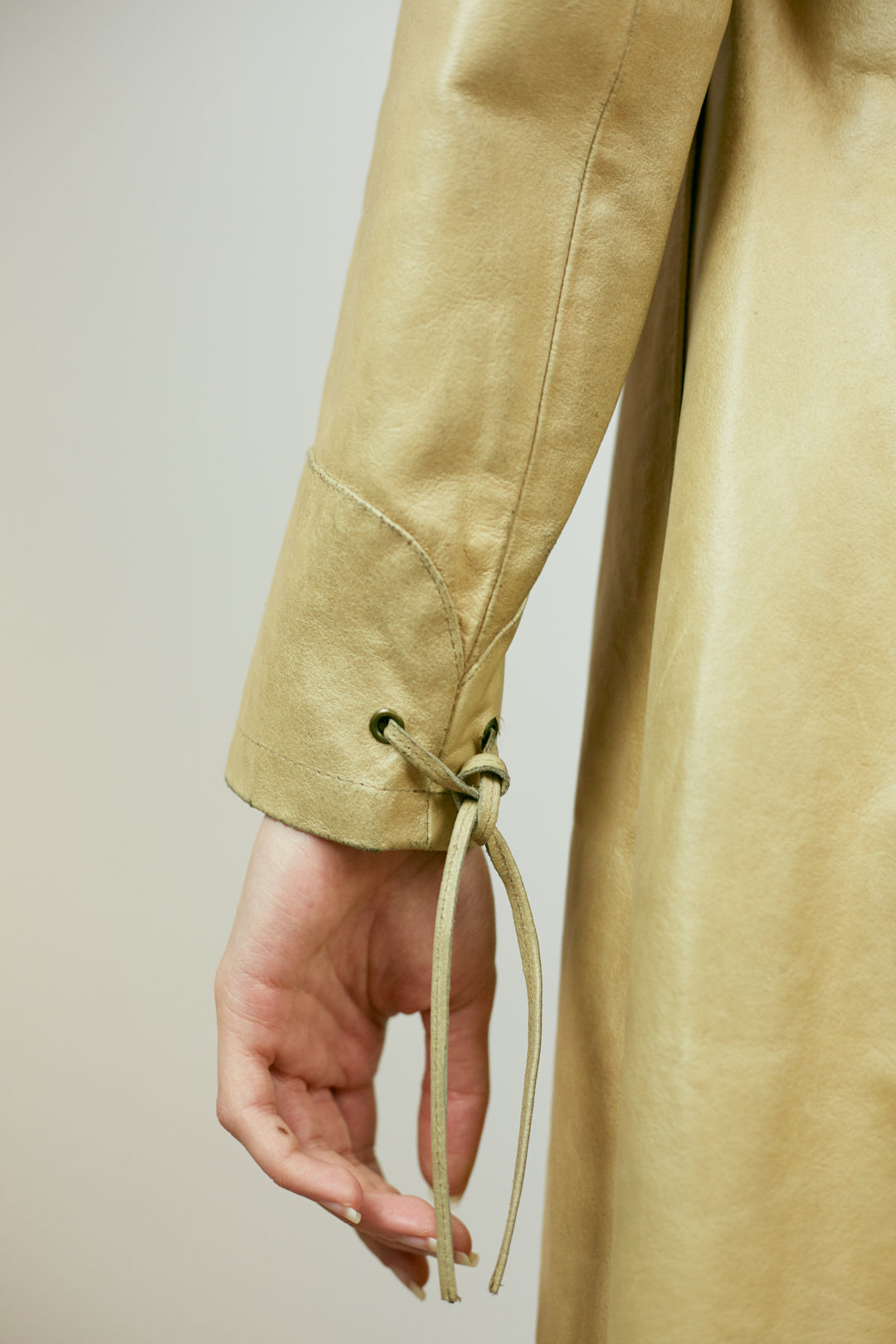 Vintage leather coat