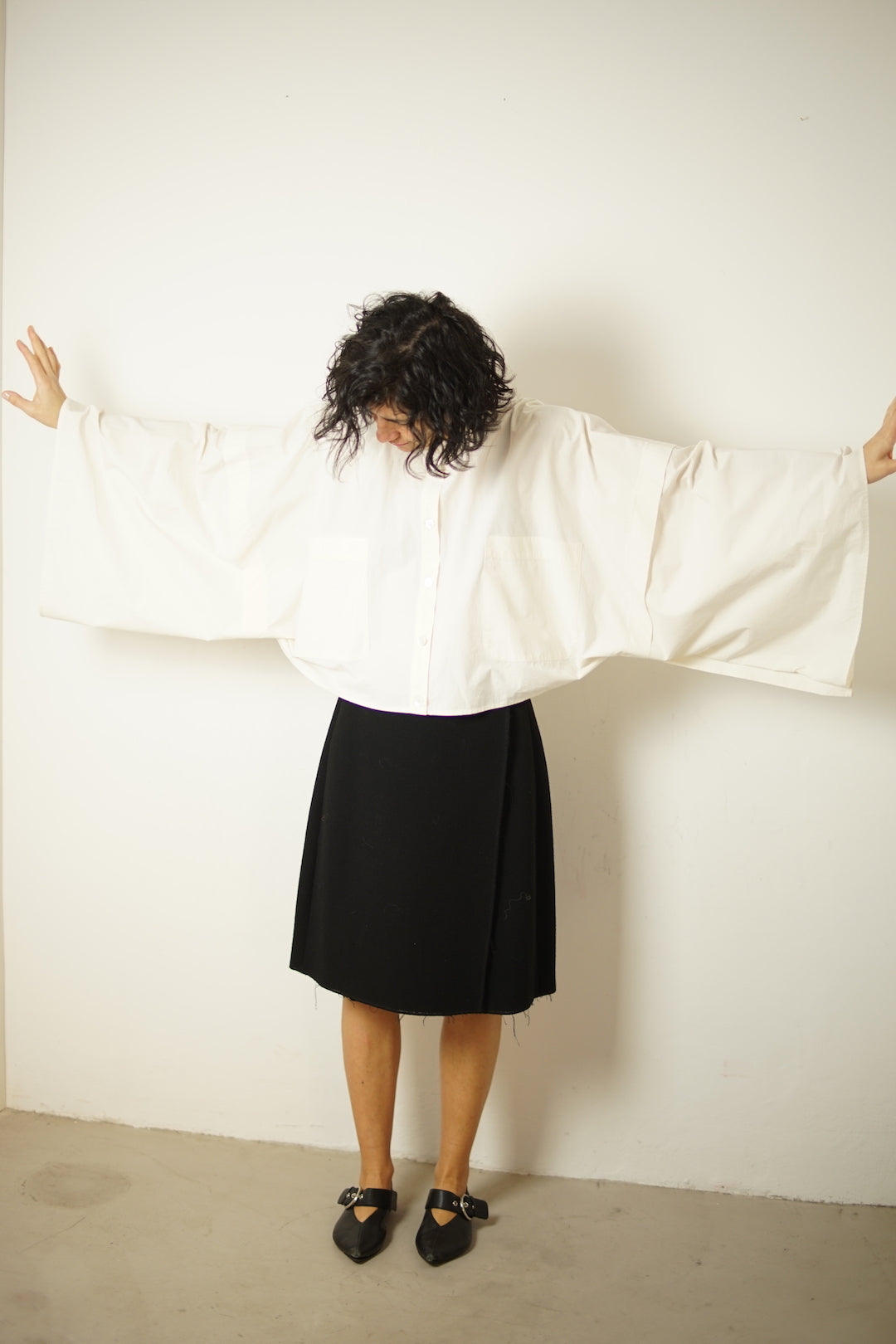 Erika Cavallini over shirt