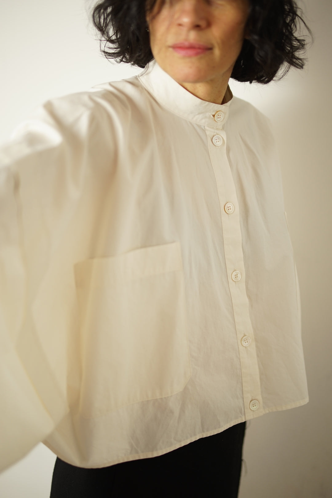 Erika Cavallini over shirt
