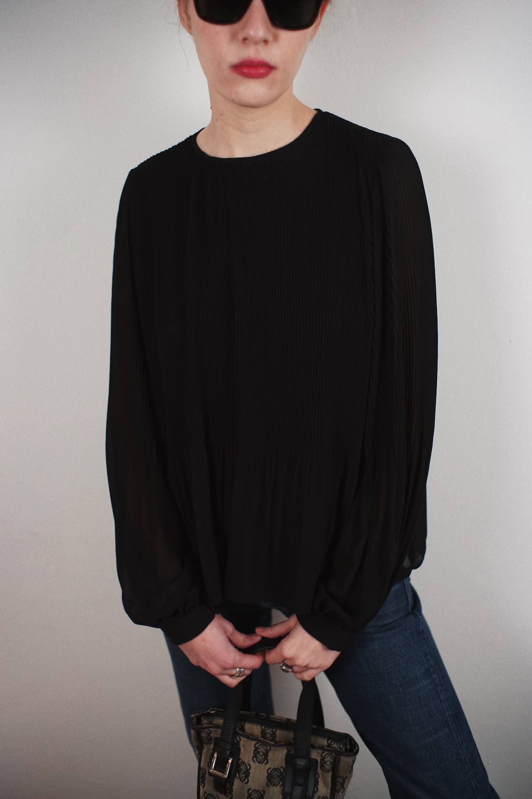 Gianfranco Ferrè pleated blouse