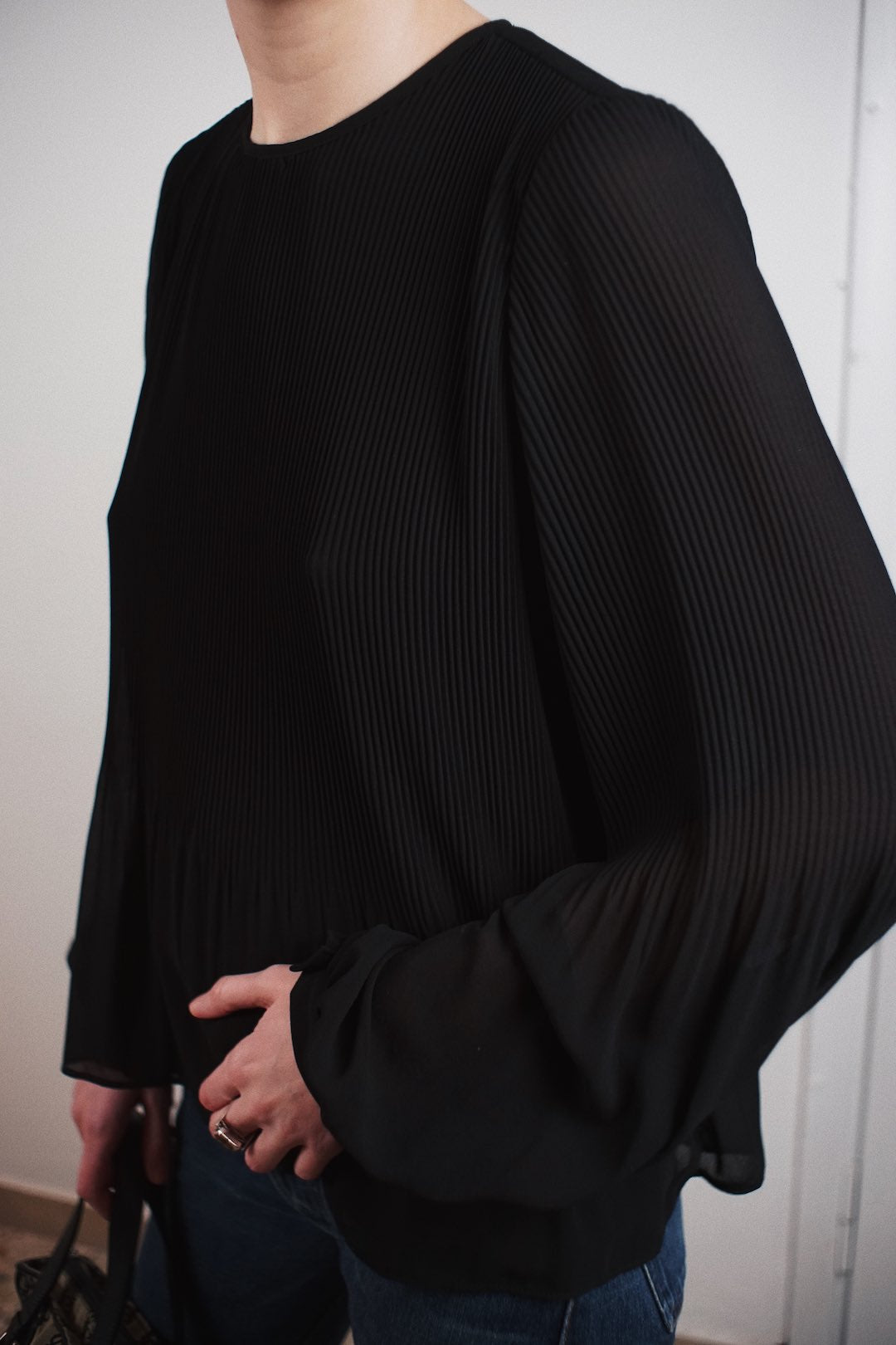 Gianfranco Ferrè pleated blouse