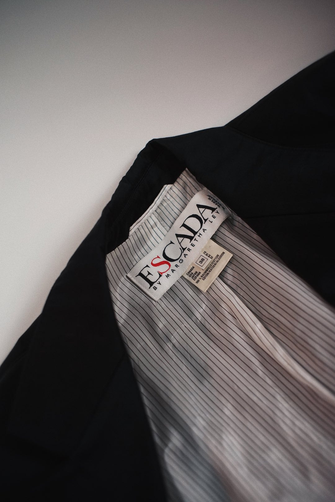 Escada vintage cotton blazer