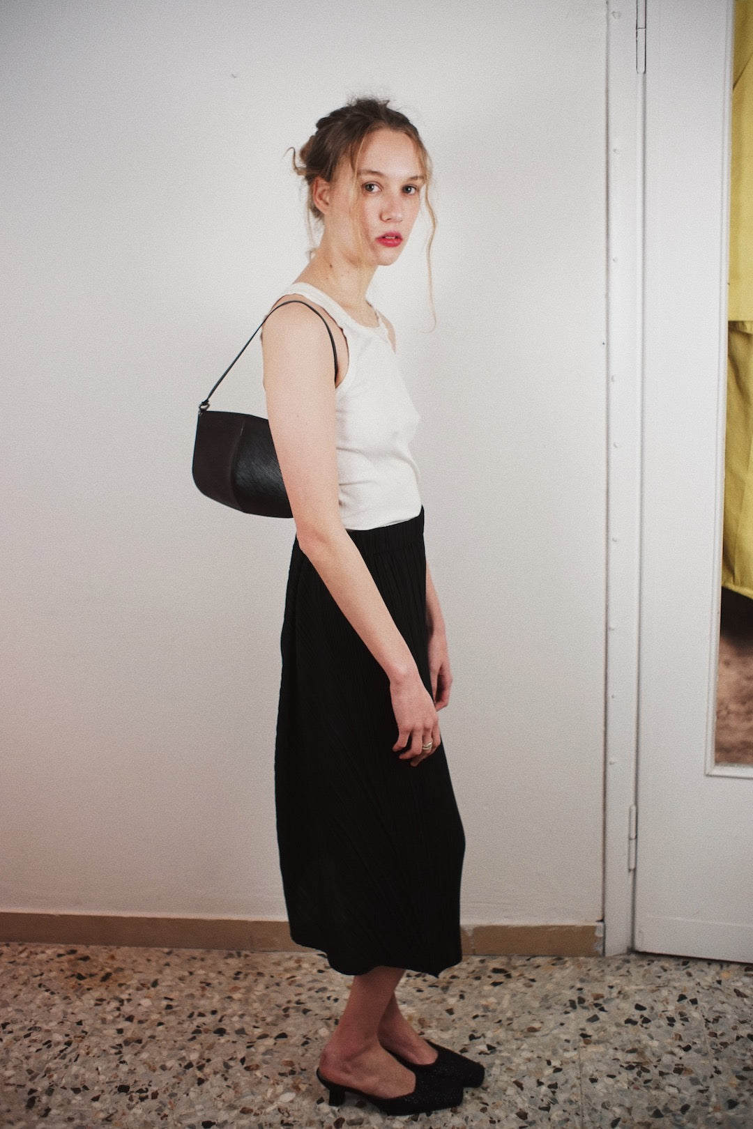 Jil Sander pleated skirt
