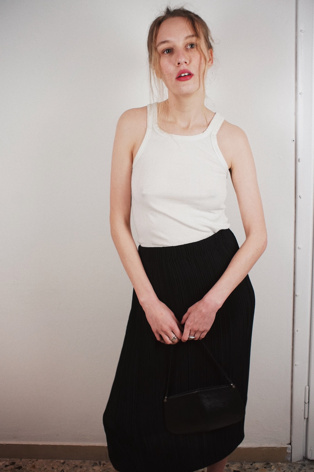 Jil Sander pleated skirt