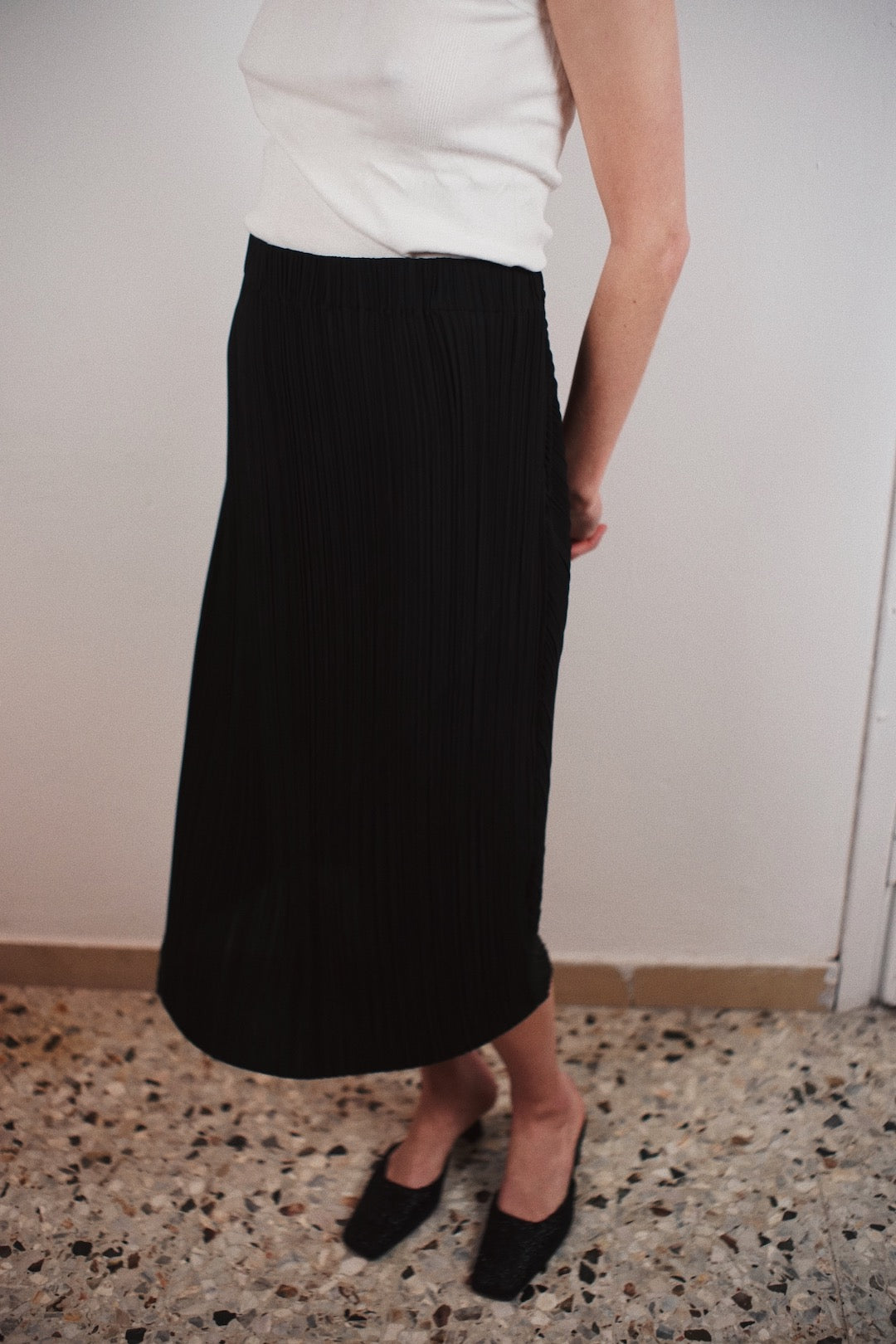 Jil Sander pleated skirt
